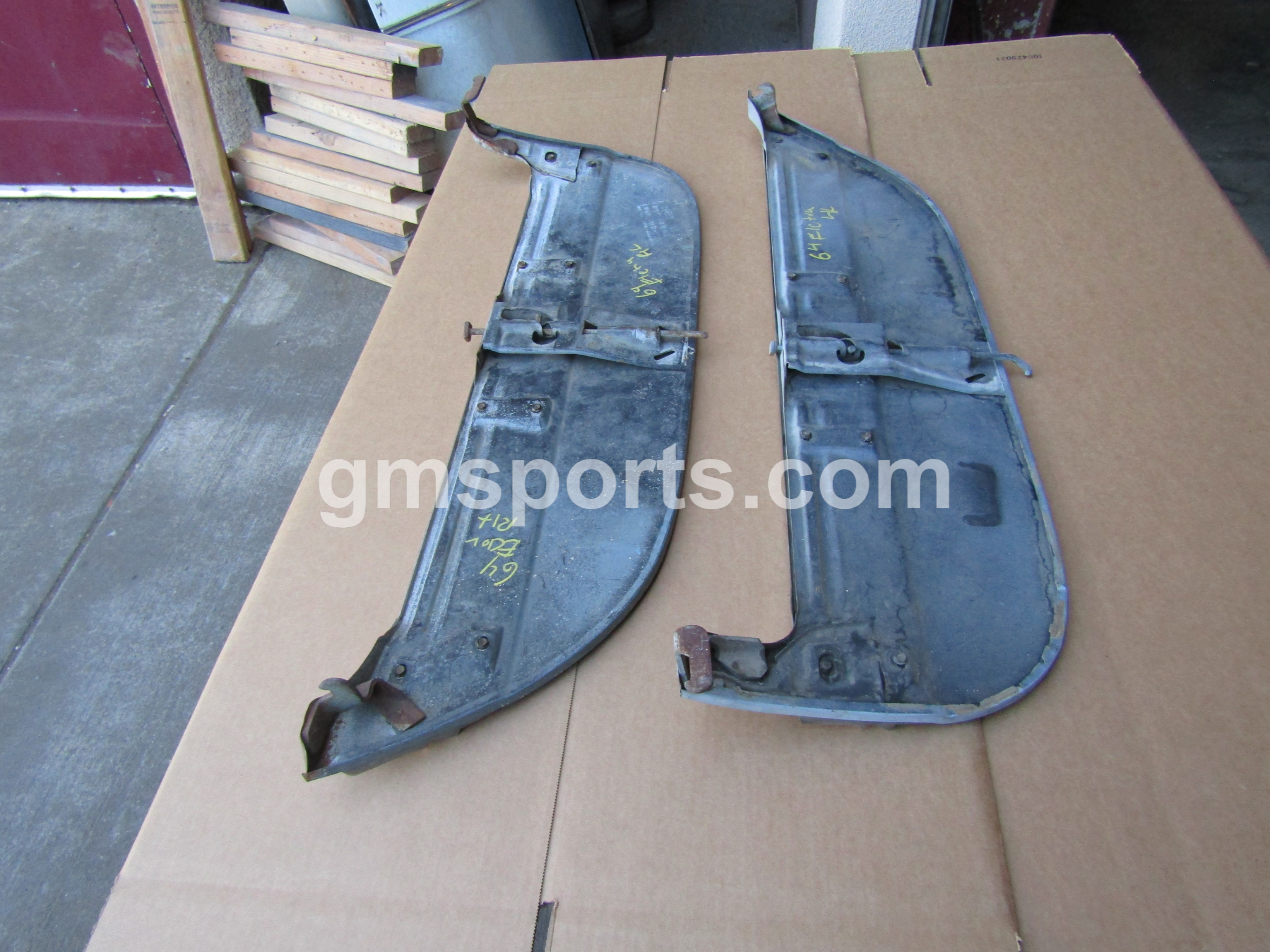 1964, Buick, Electra, Fender, Skirt,Set,left,right,skirts