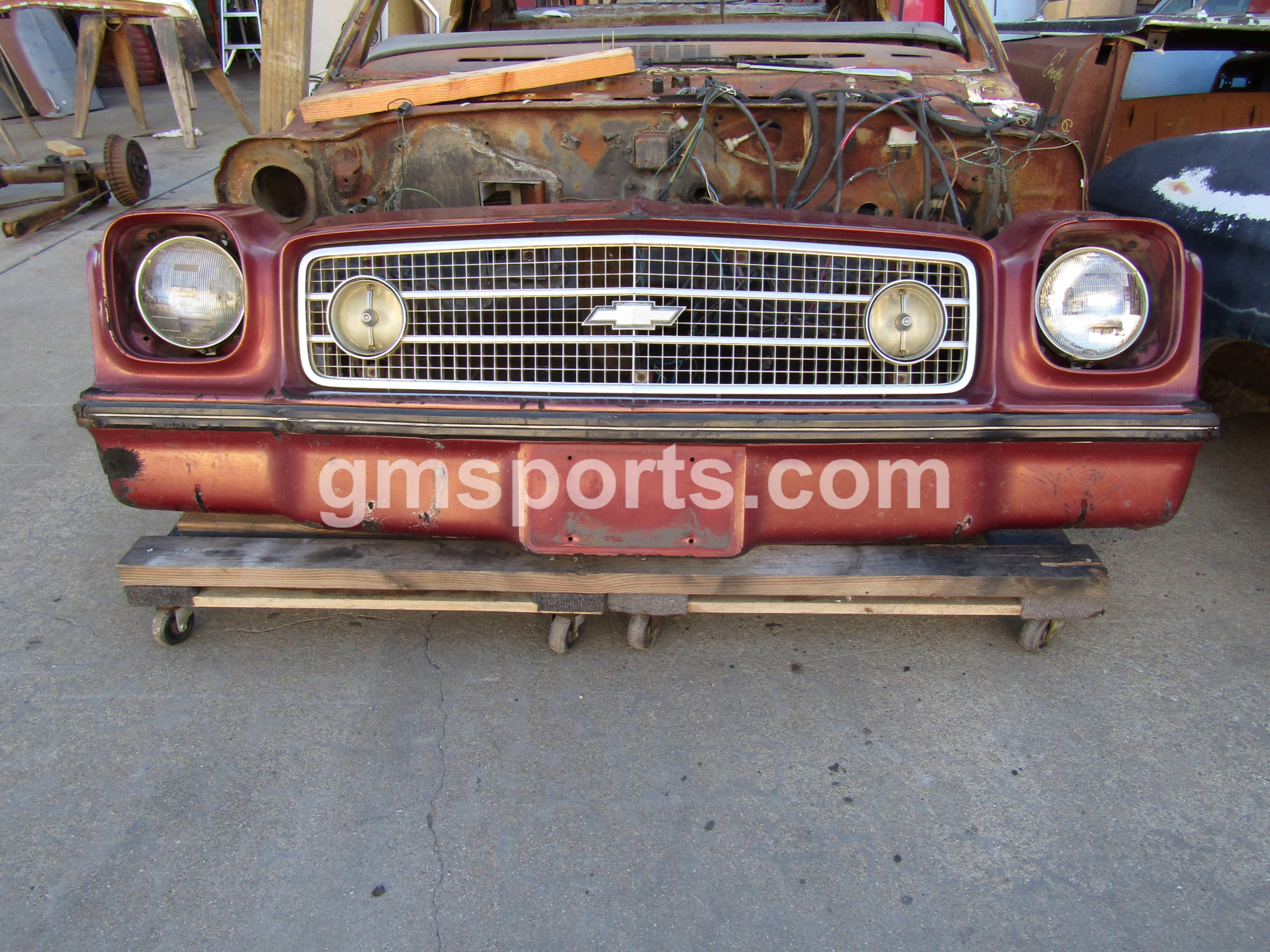 1973, Chevrolet, Laguna, Front, Bumper ,Assembly,