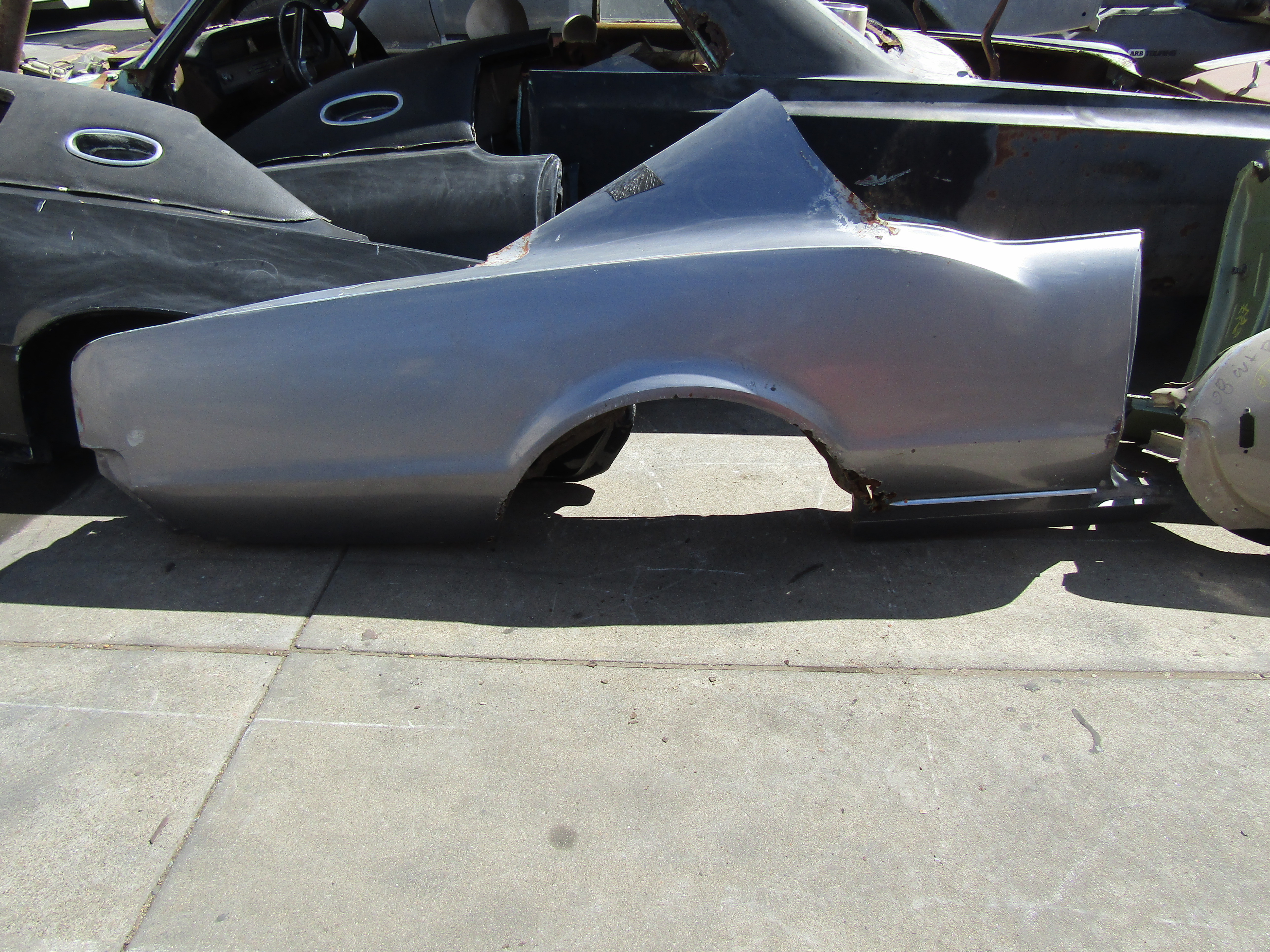 1967, Oldsmobile, Cutlass, Right, Quarter, Panel,