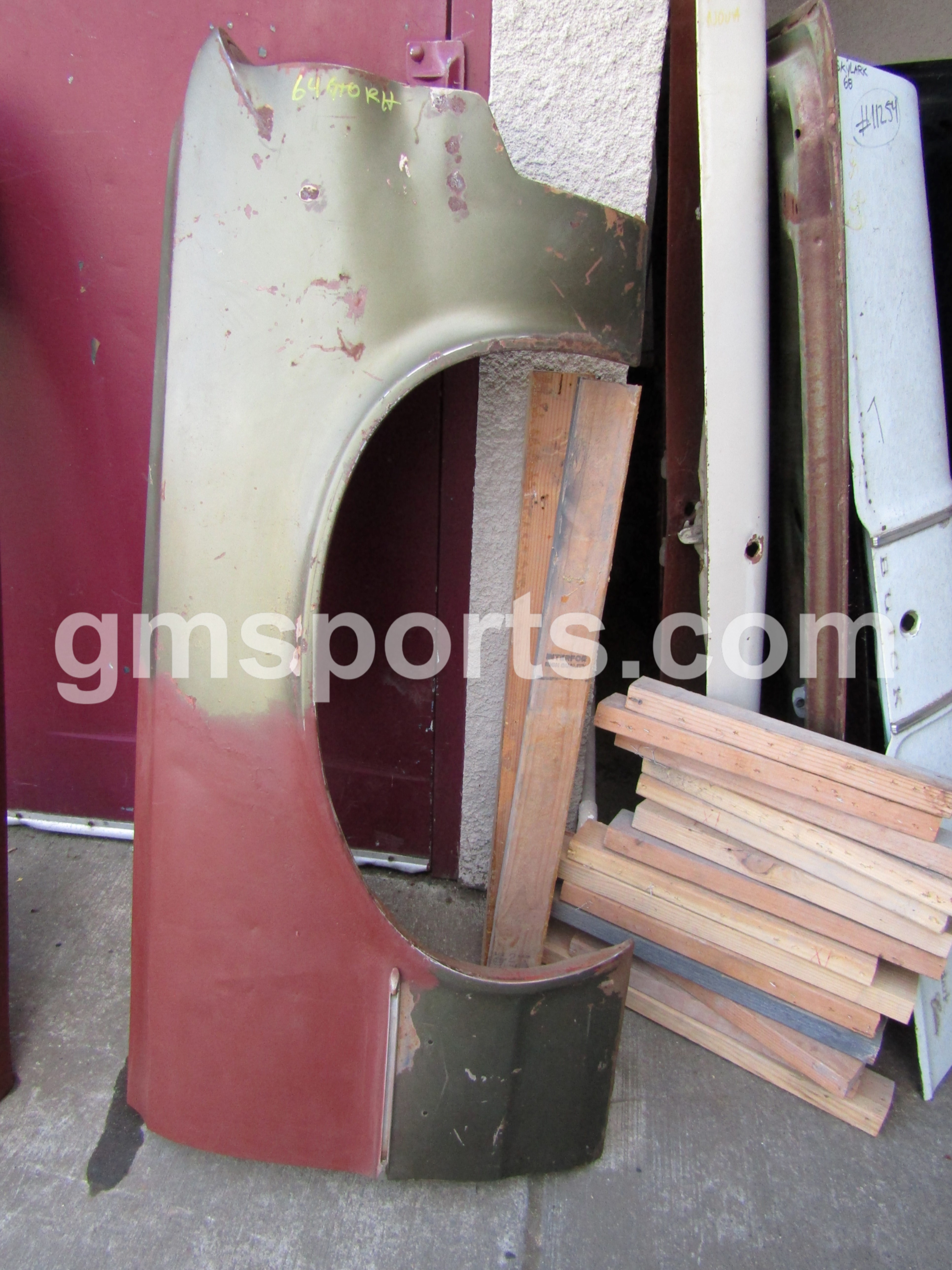 1964, Pontiac, GTO, Lemans, Left, and, Right, Fender,