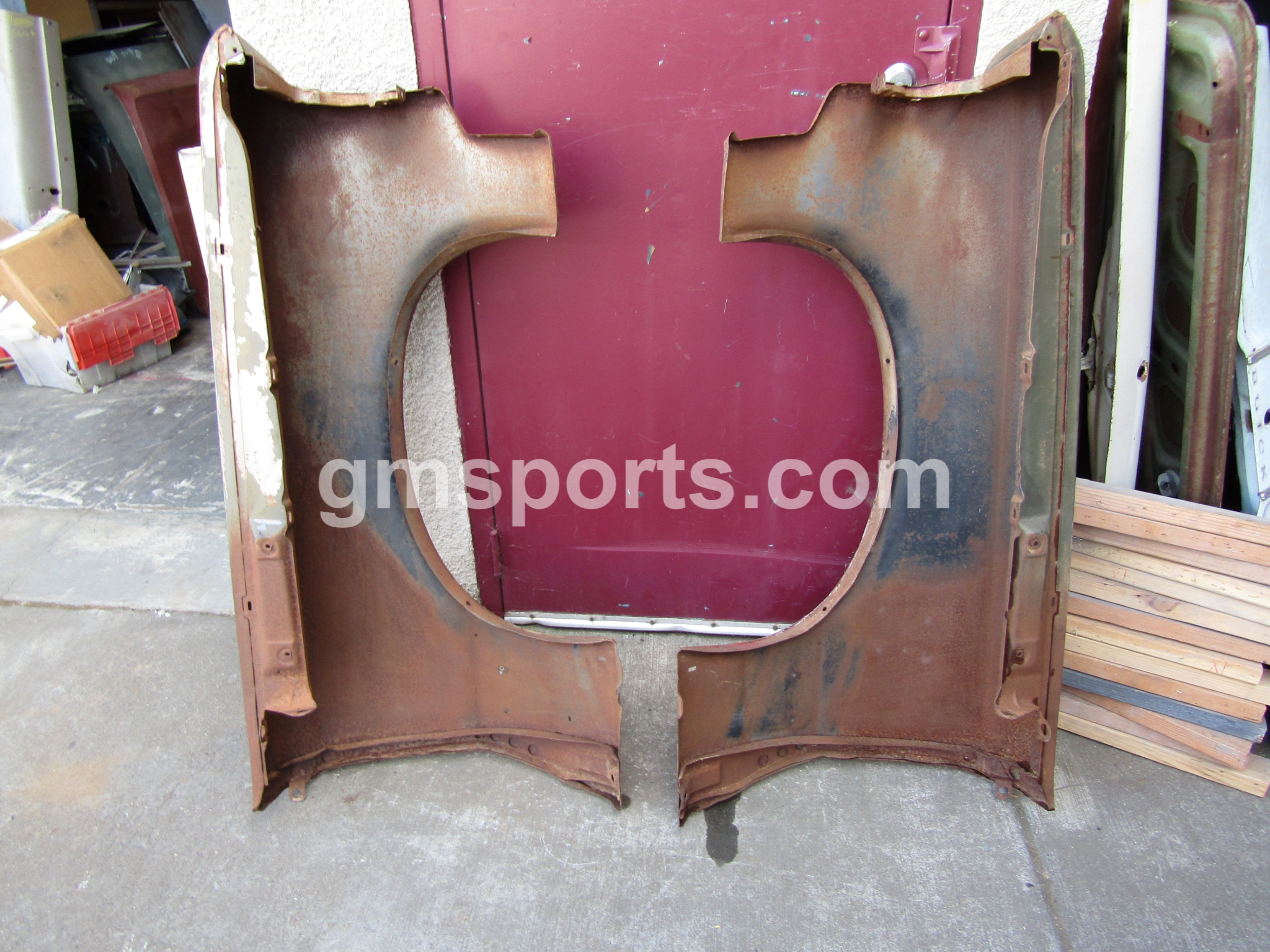 1964, Pontiac, GTO, Lemans, Left, and, Right, Fender,