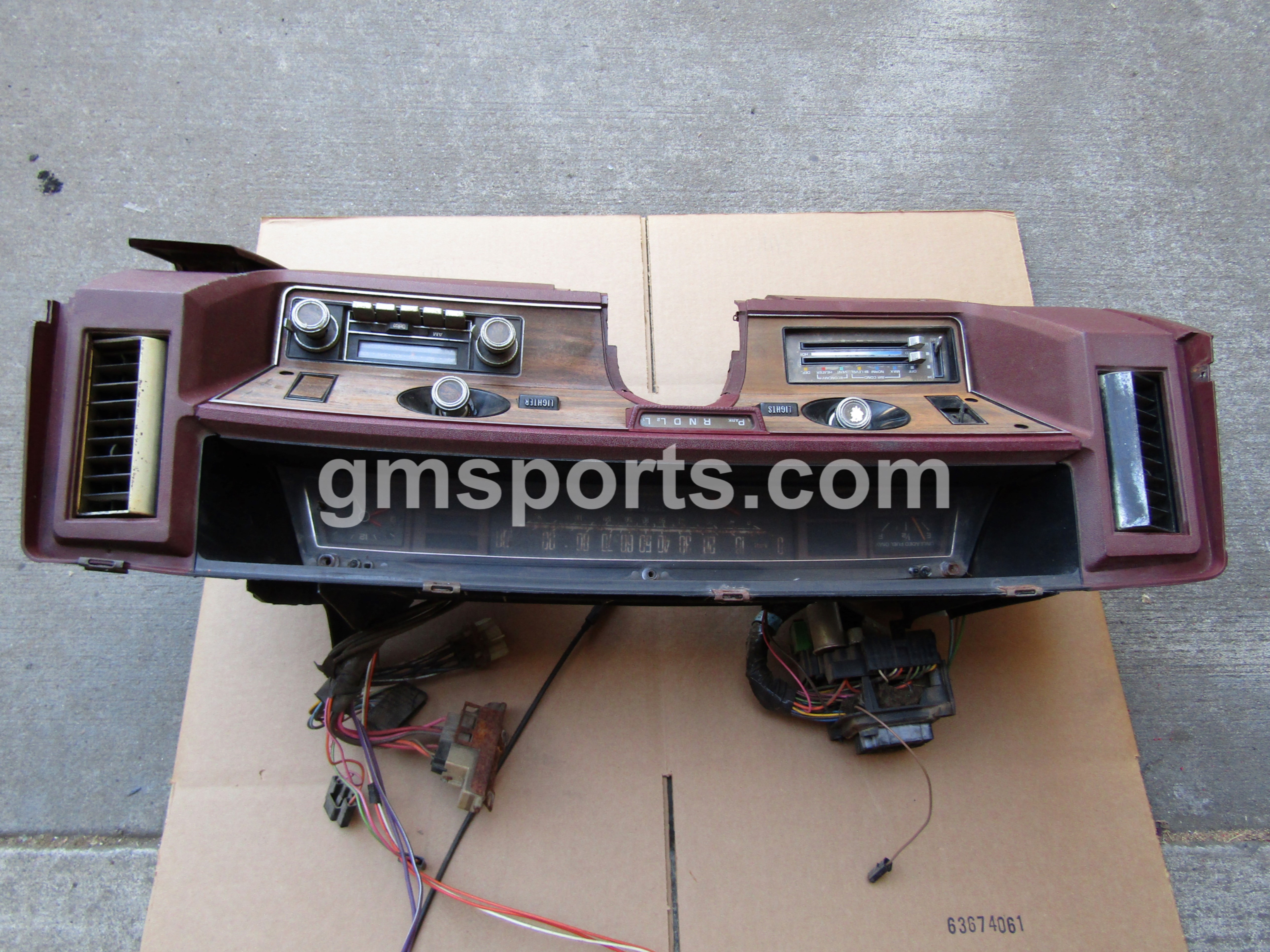 1976, Chevrolet, Impala, Caprice,Dash, Instrument, Cluster, Assembly,