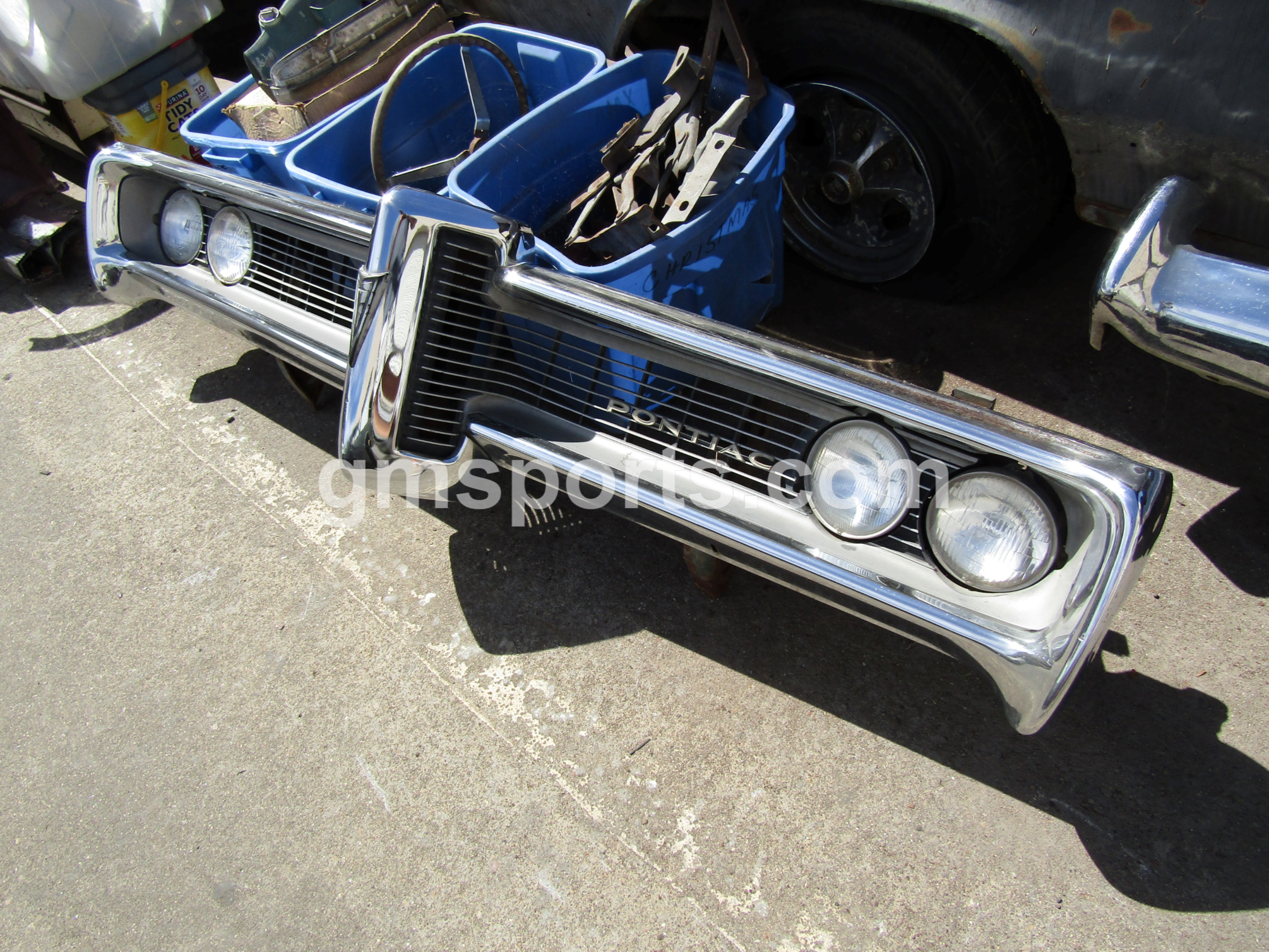 1968, Pontiac, Bonneville, Catalina,front,bumper,