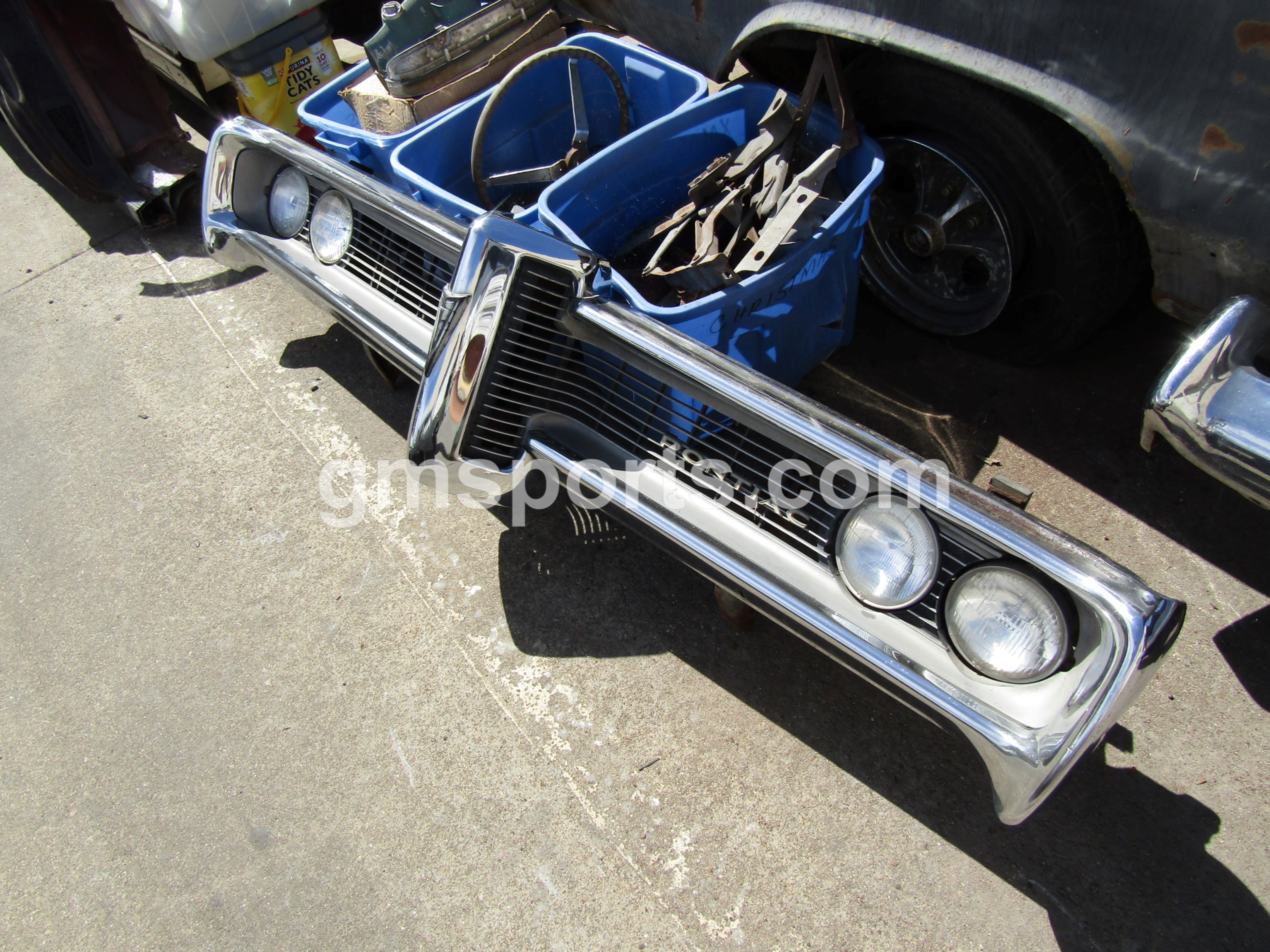 1968, Pontiac, Bonneville, Catalina,front,bumper,