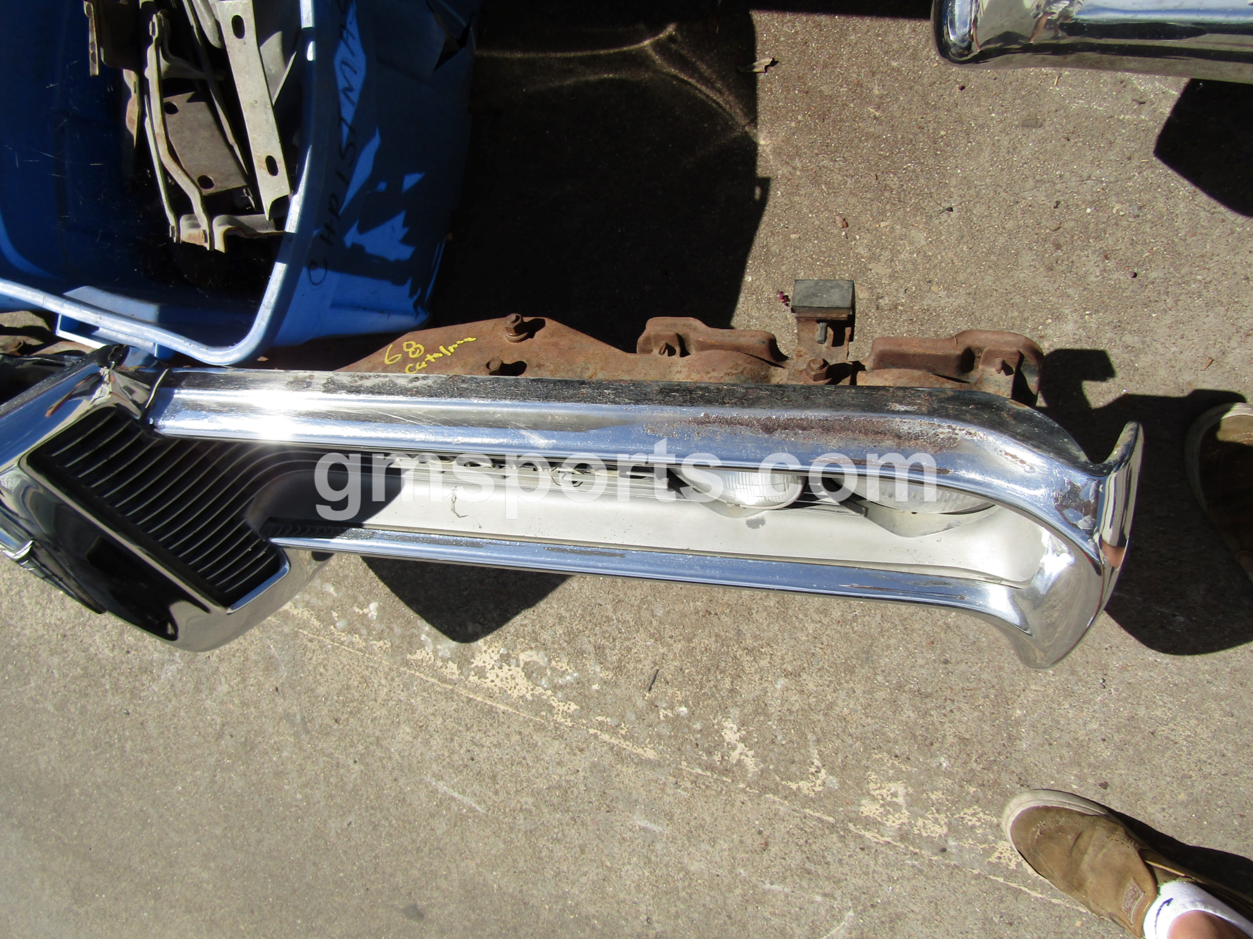 1968, Pontiac, Bonneville, Catalina,front,bumper,