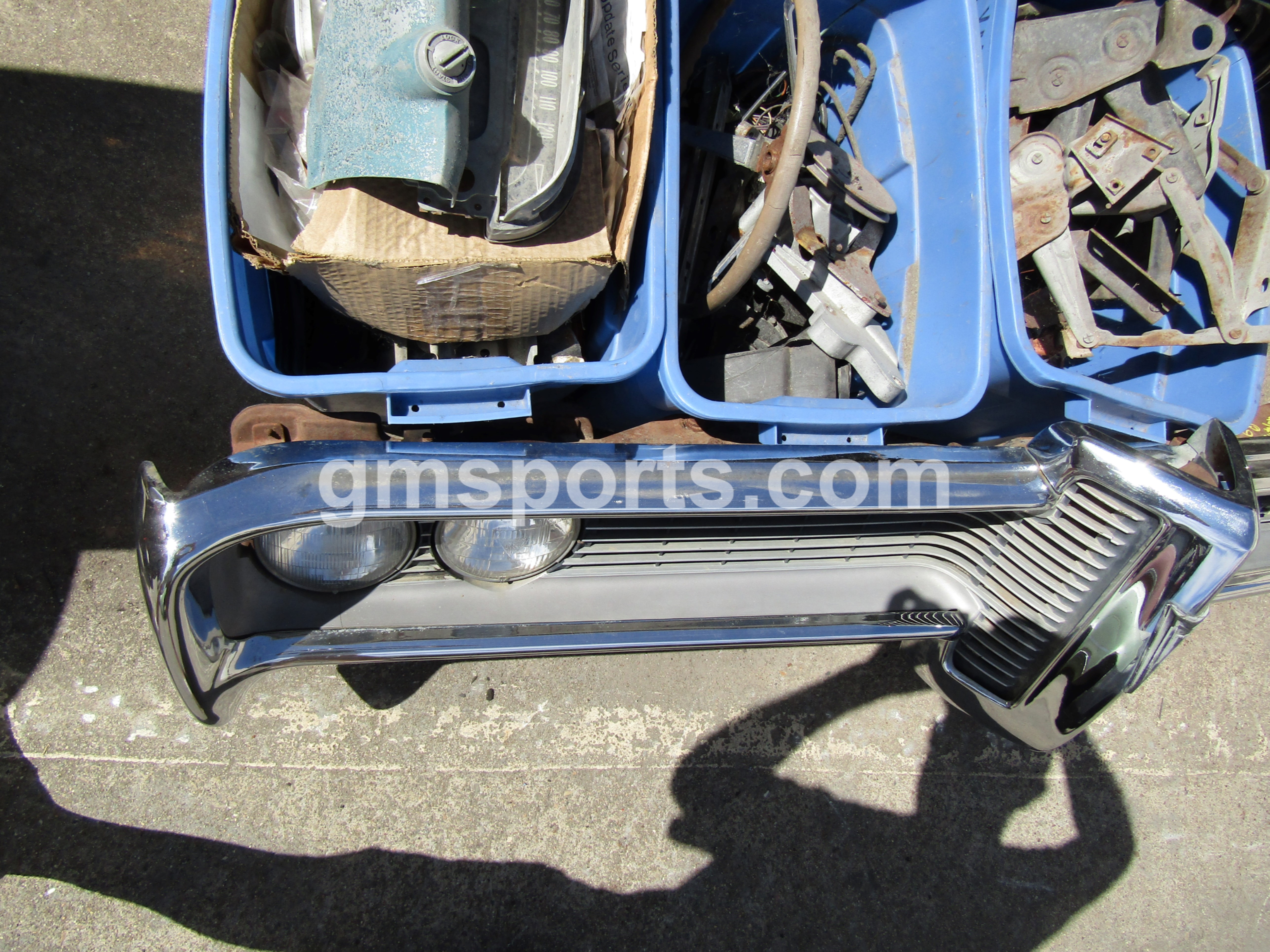 1968, Pontiac, Bonneville, Catalina,front,bumper,