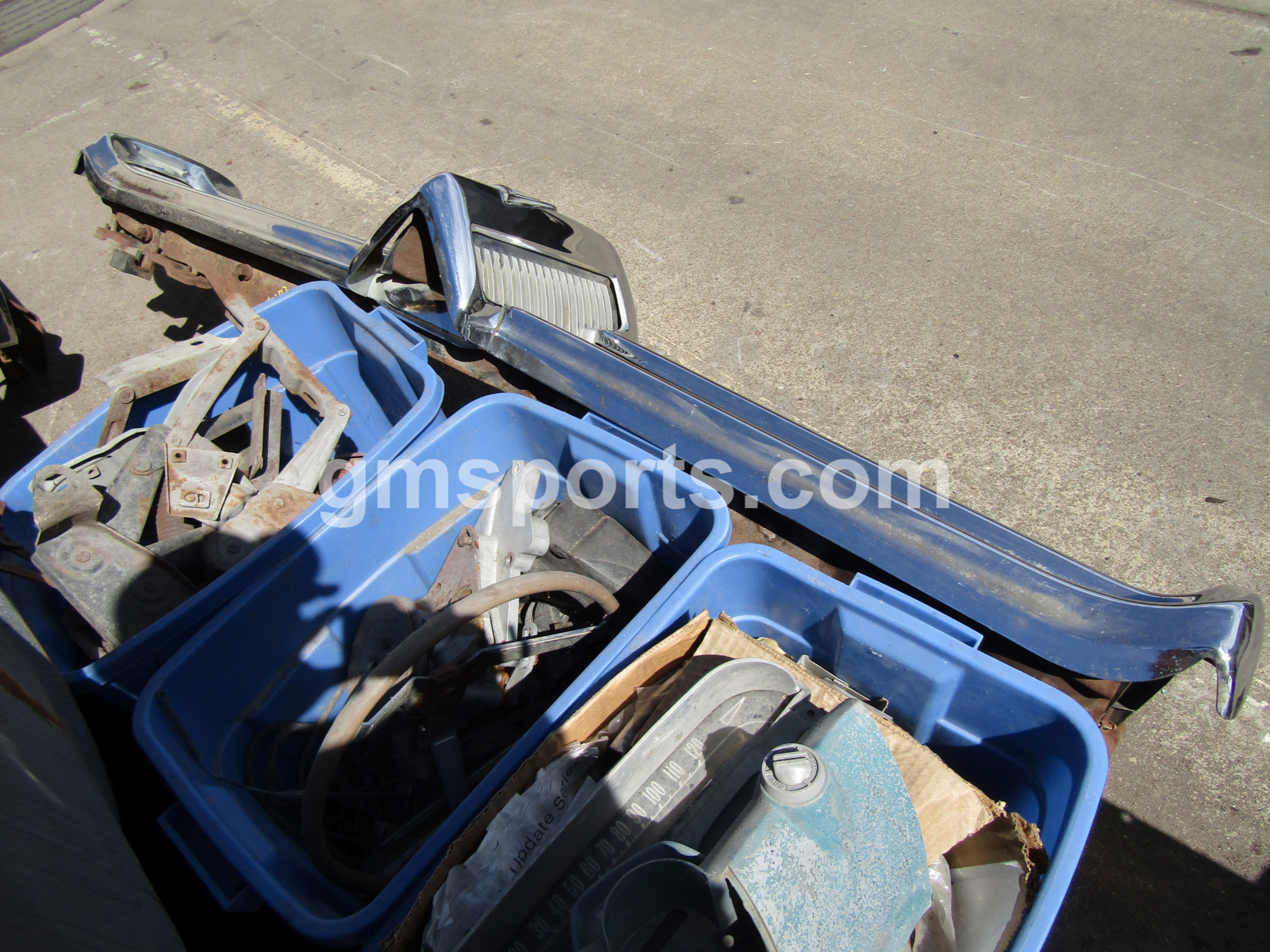 1968, Pontiac, Bonneville, Catalina,front,bumper,