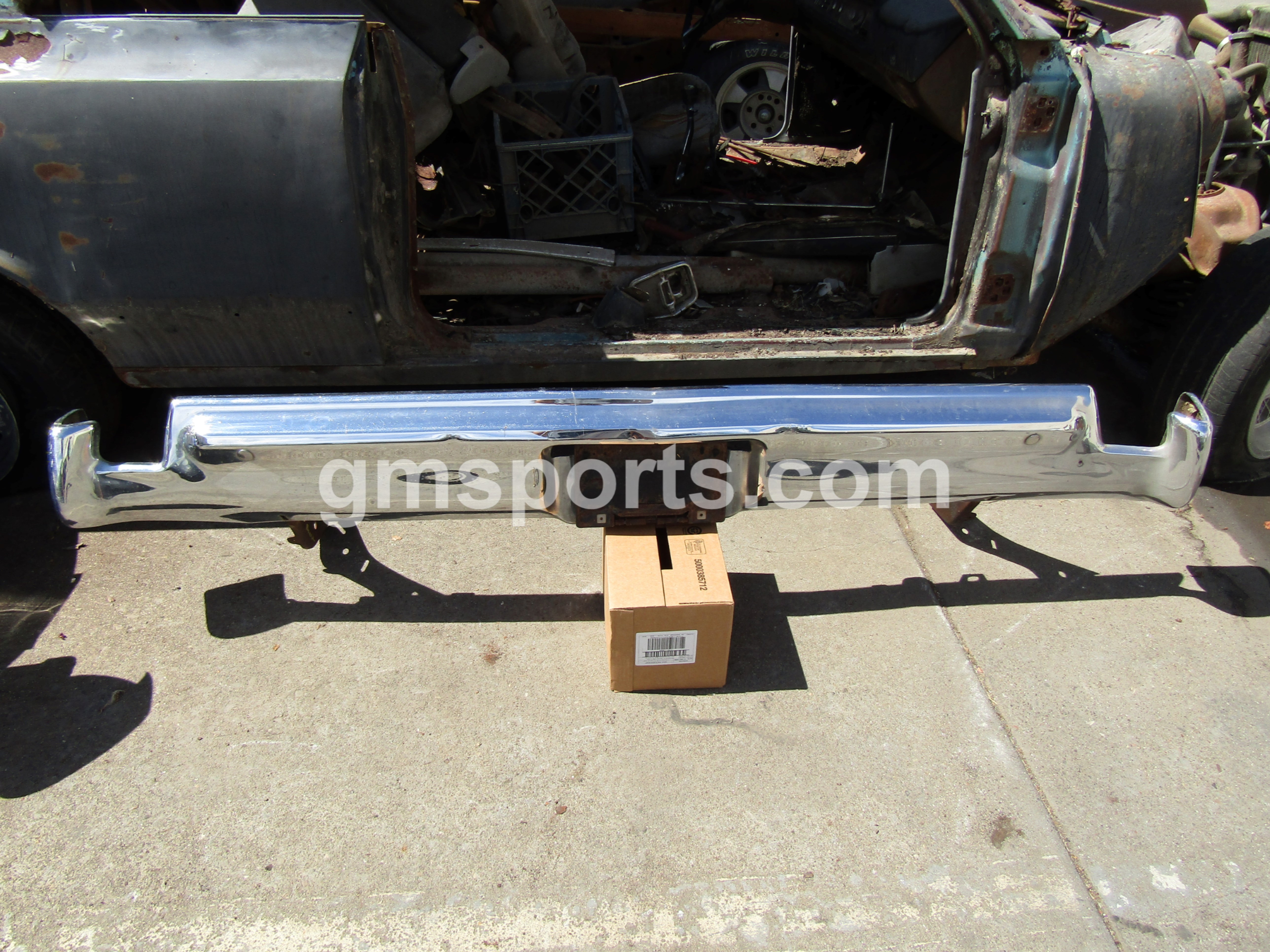1968, Pontiac, Bonneville, Catalina,rear,bumper,