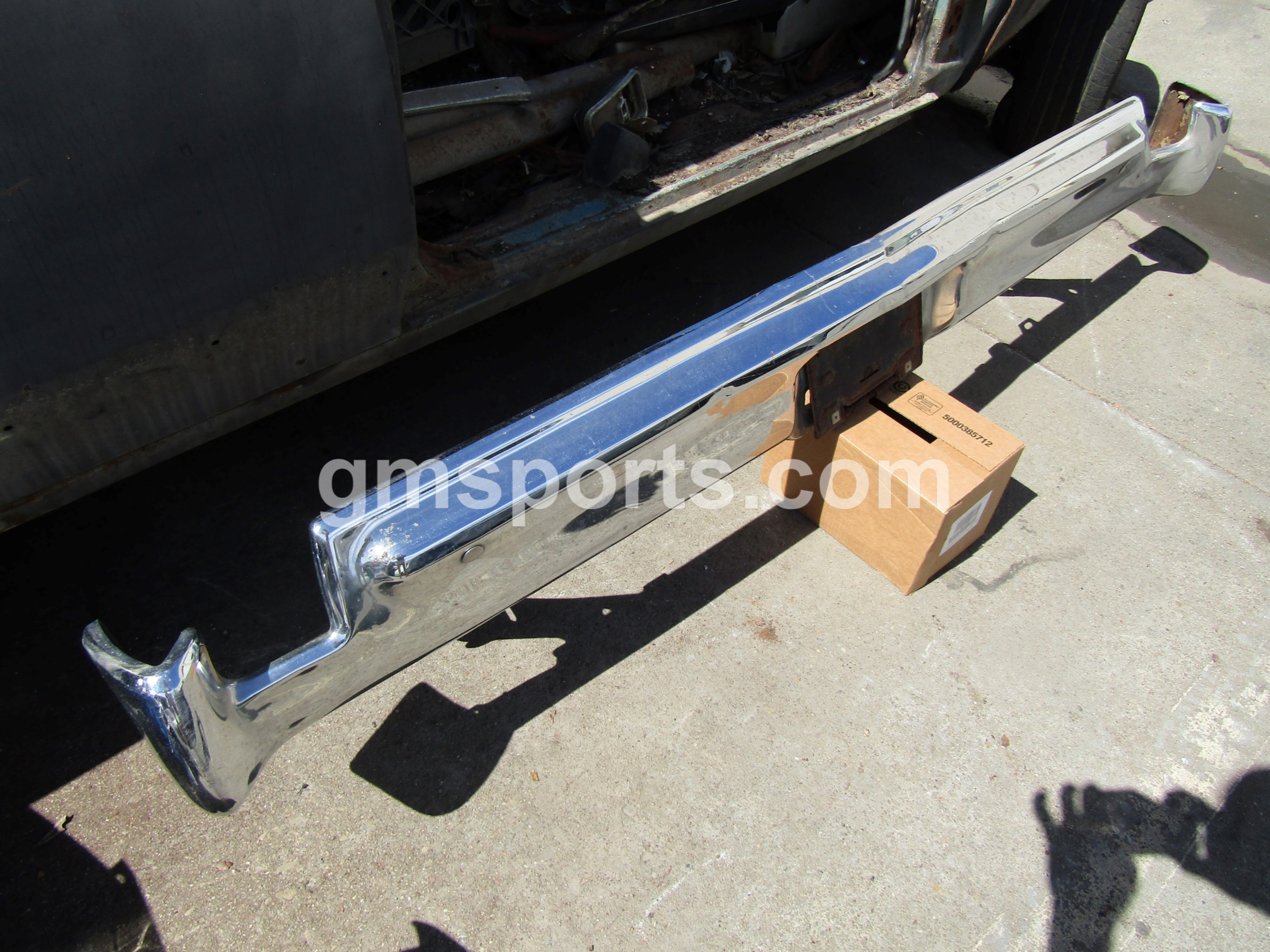 1968, Pontiac, Bonneville, Catalina,rear,bumper,