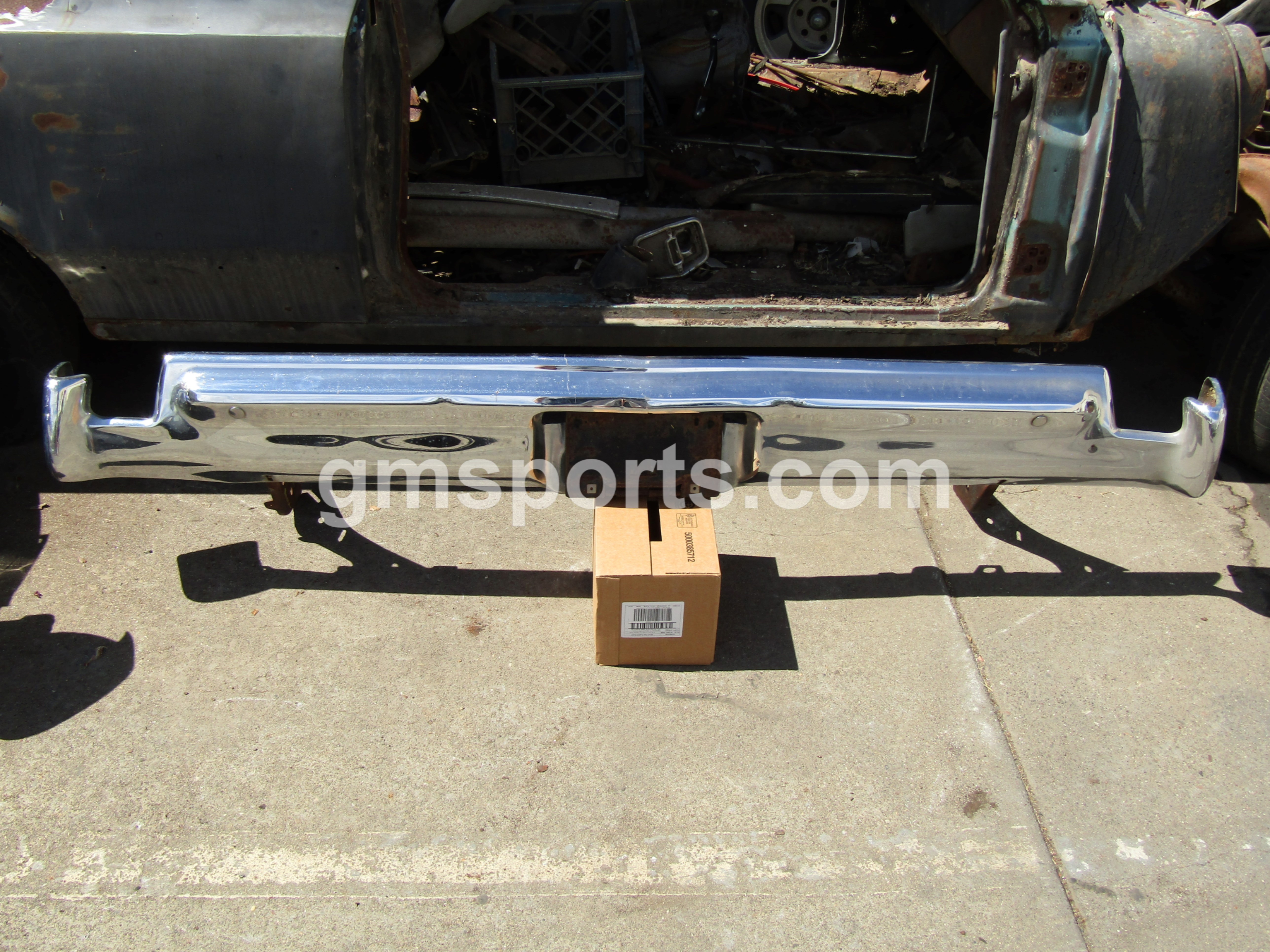 1968, Pontiac, Bonneville, Catalina,rear,bumper,