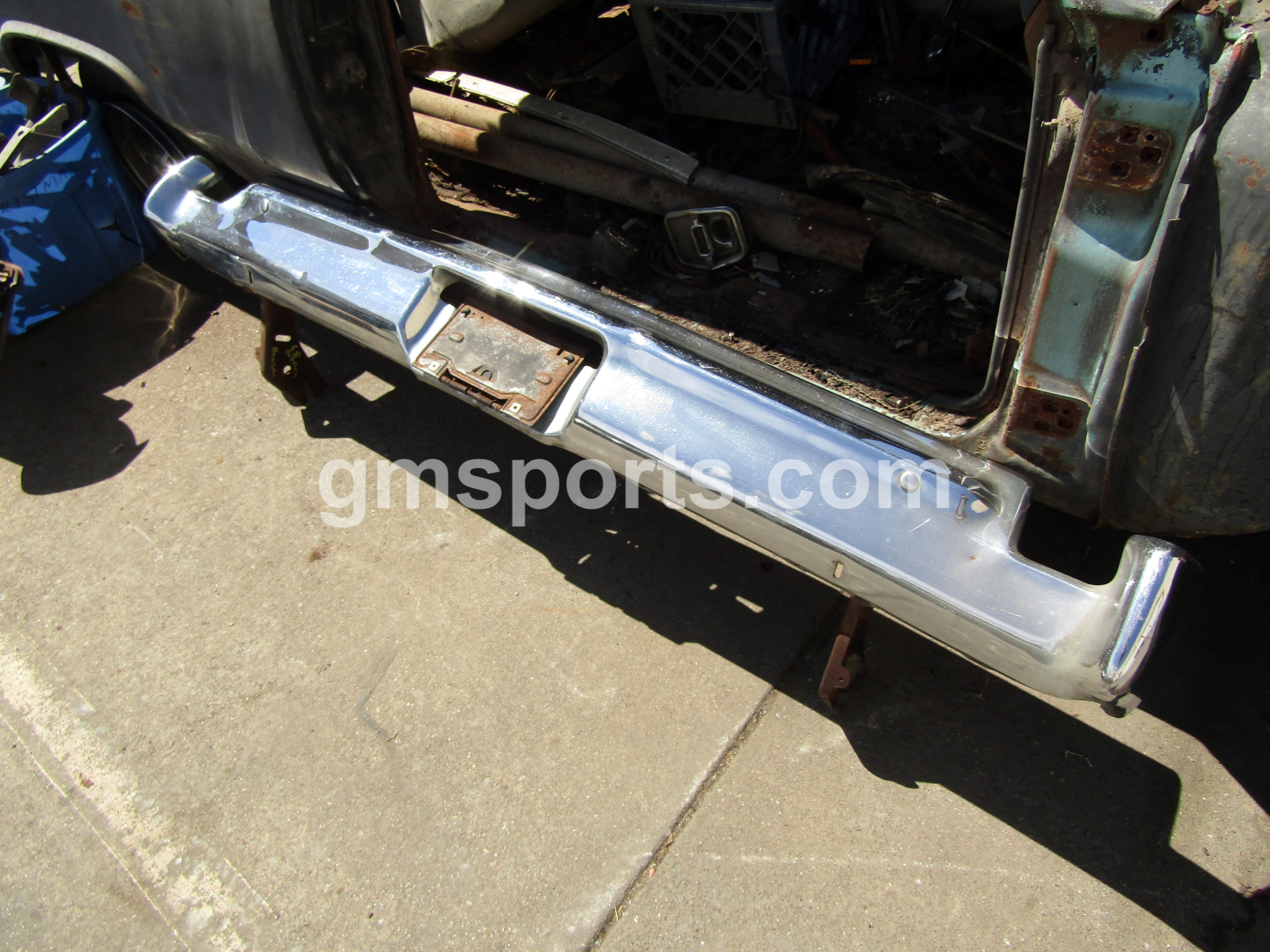 1968, Pontiac, Bonneville, Catalina,rear,bumper,