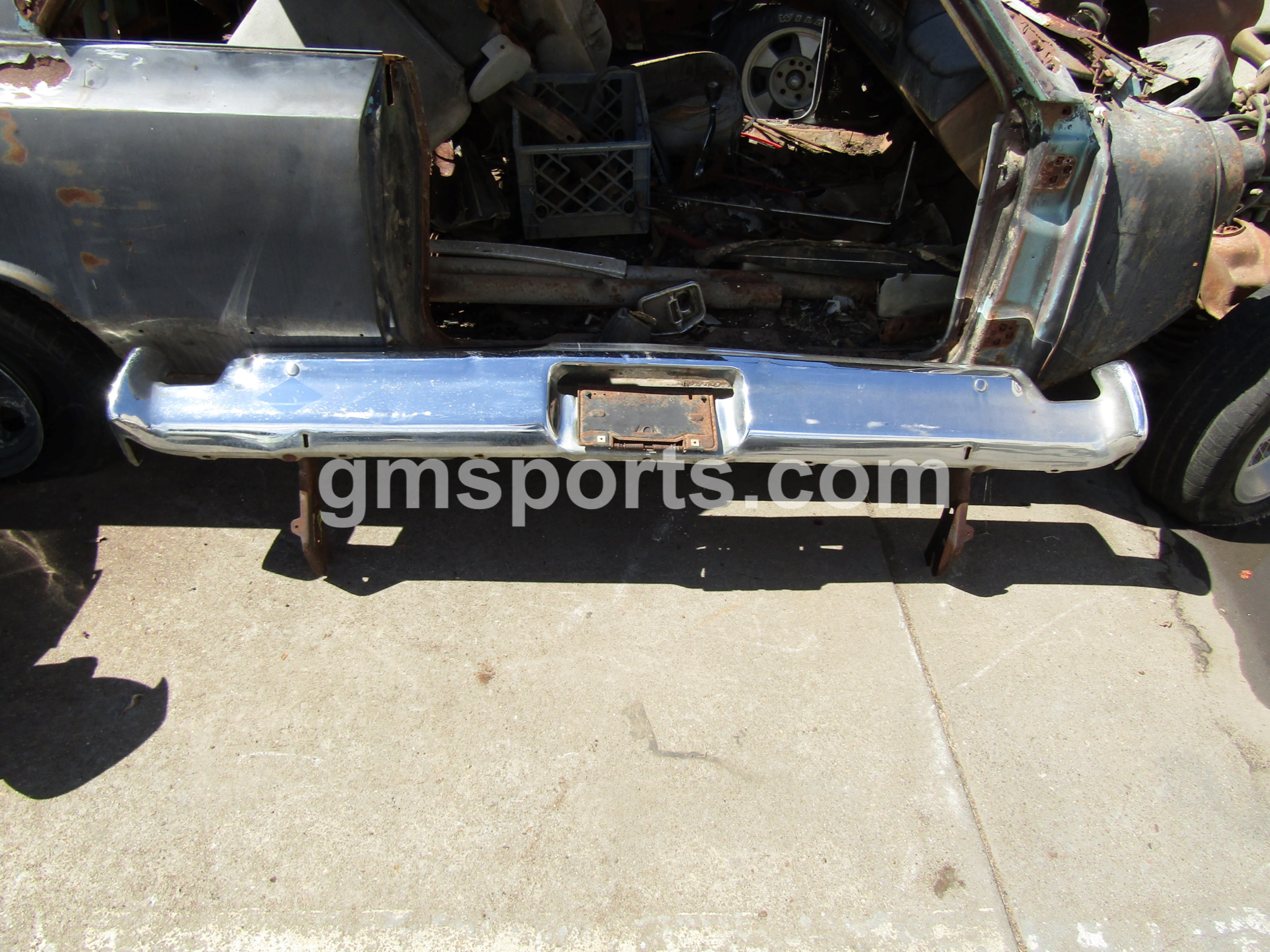 1968, Pontiac, Bonneville, Catalina,rear,bumper,
