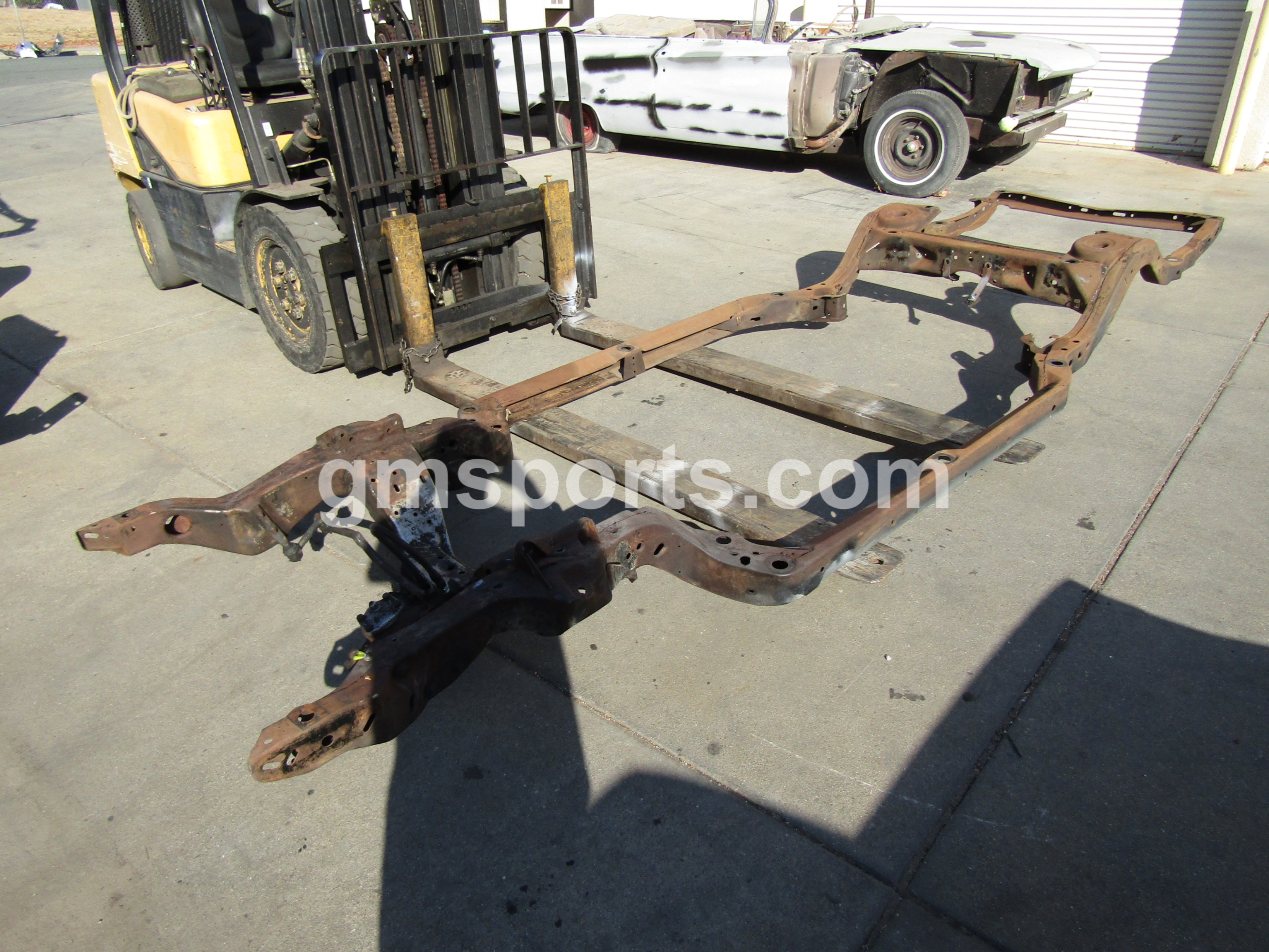 1968, 1969, 1970, 1971, 1972 Chevelle, LeMans, Cutlass, Skylark, 2, Door, Hard, Top, Stripped, Frame