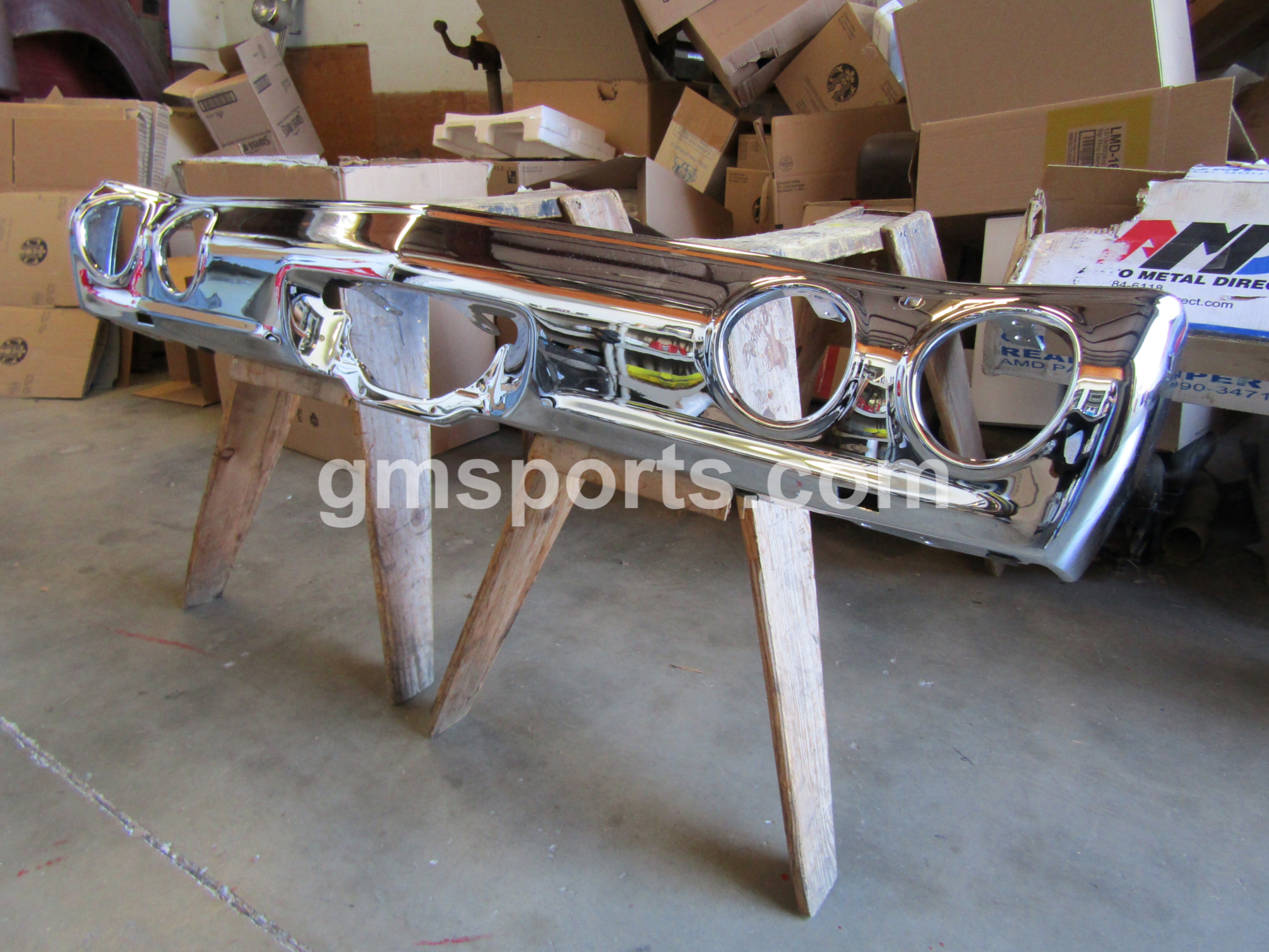 1971, 1972, Chevrolet, Chevelle, New, Auto, Metal, Direct, Aftermarket, Rear, Bumper,