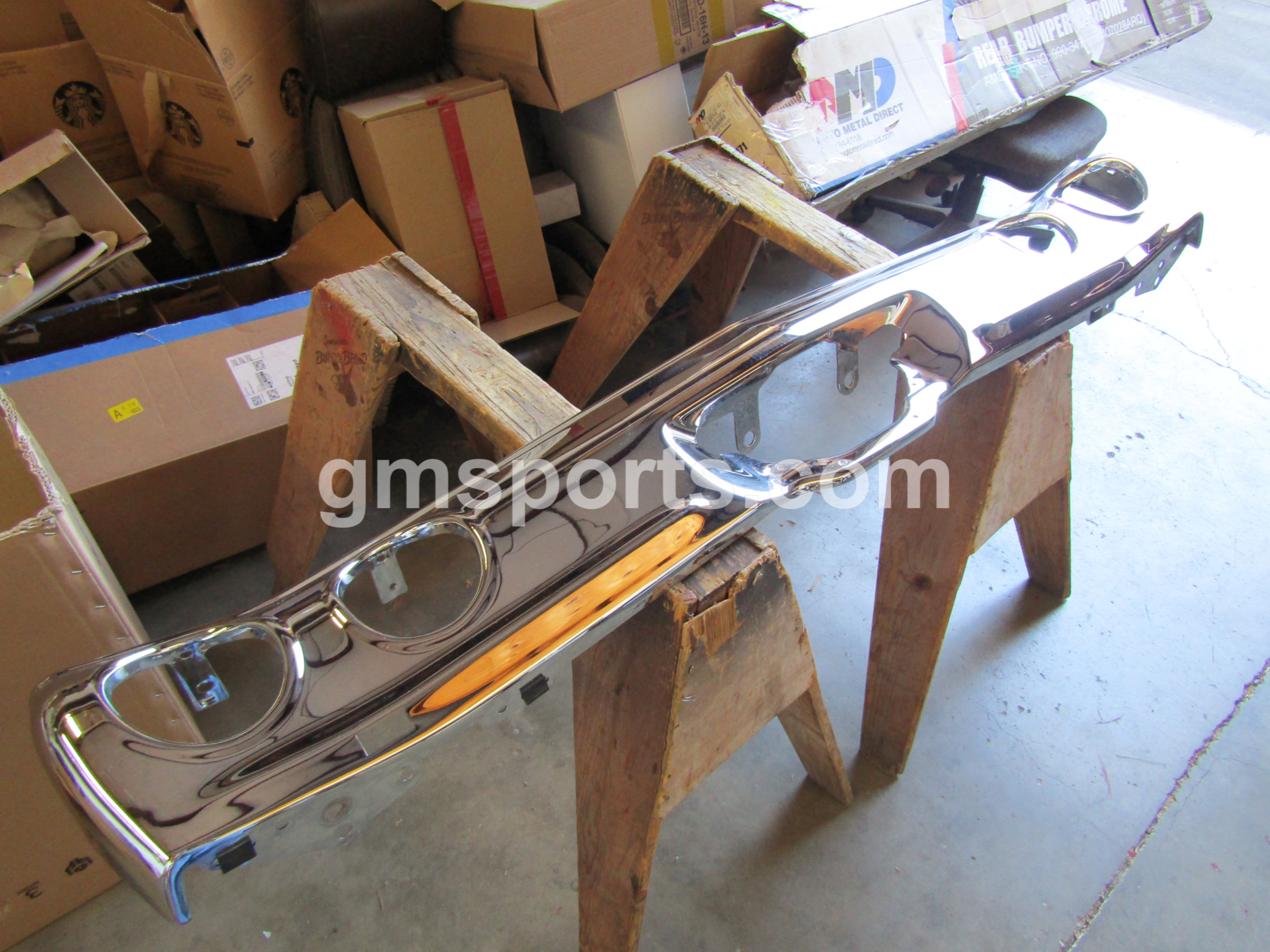 1971, 1972, Chevrolet, Chevelle, New, Auto, Metal, Direct, Aftermarket, Rear, Bumper,