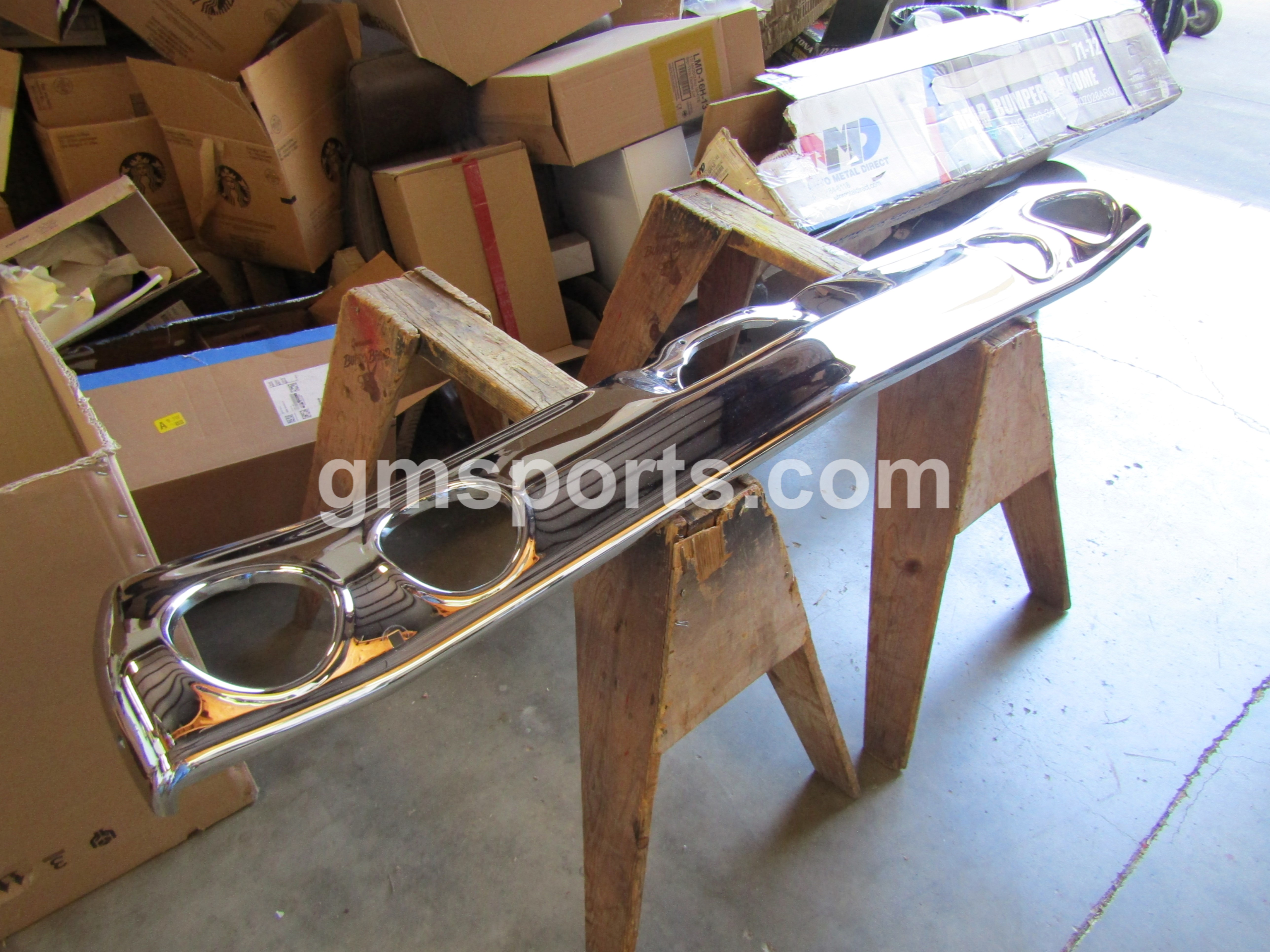 1971, 1972, Chevrolet, Chevelle, New, Auto, Metal, Direct, Aftermarket, Rear, Bumper,