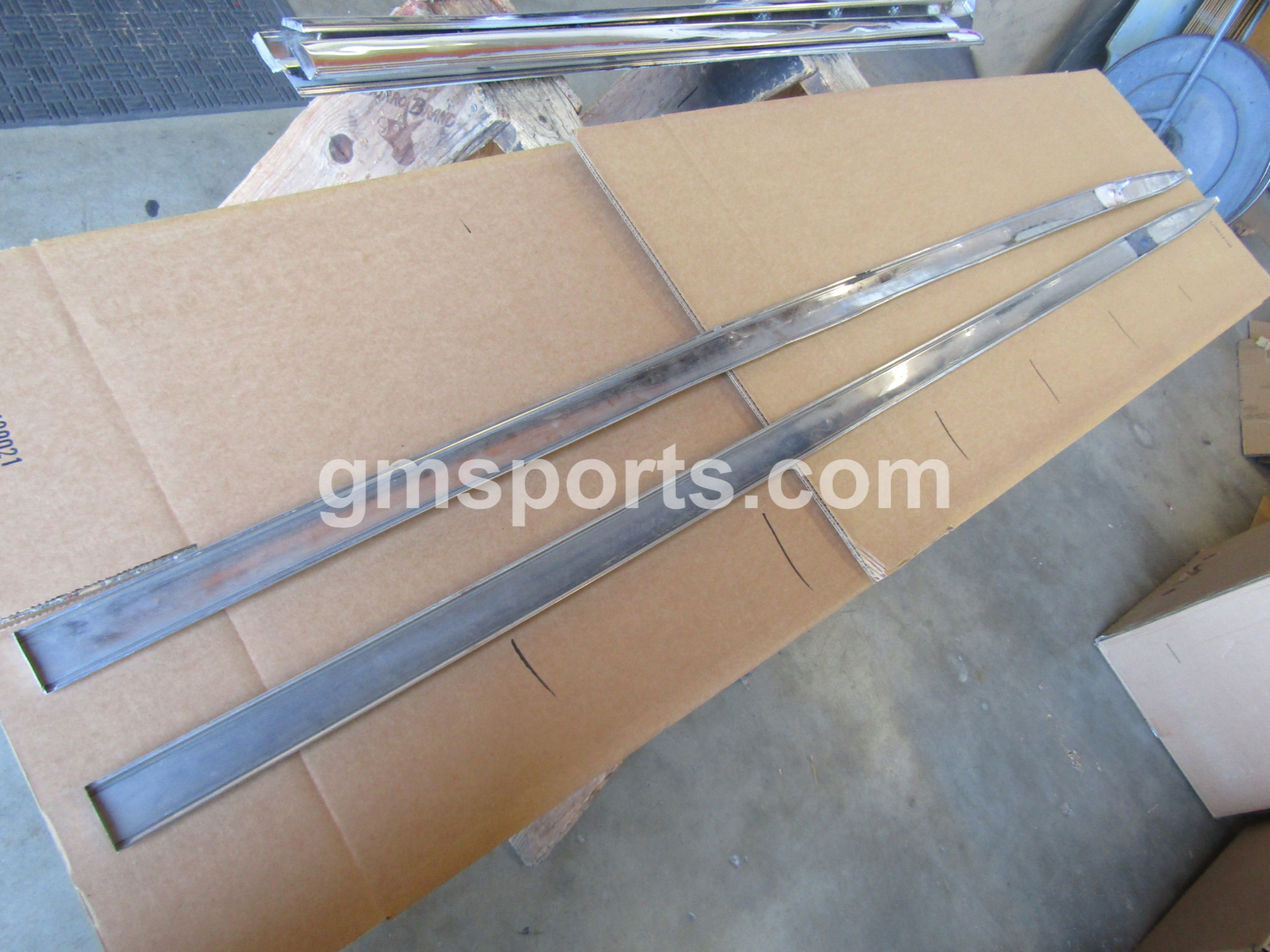 1964, Buick, Skylark, original,GM, 8, Piece, Body, Molding, Kit,fender,left,right,rear,front,quarter,panel,door,