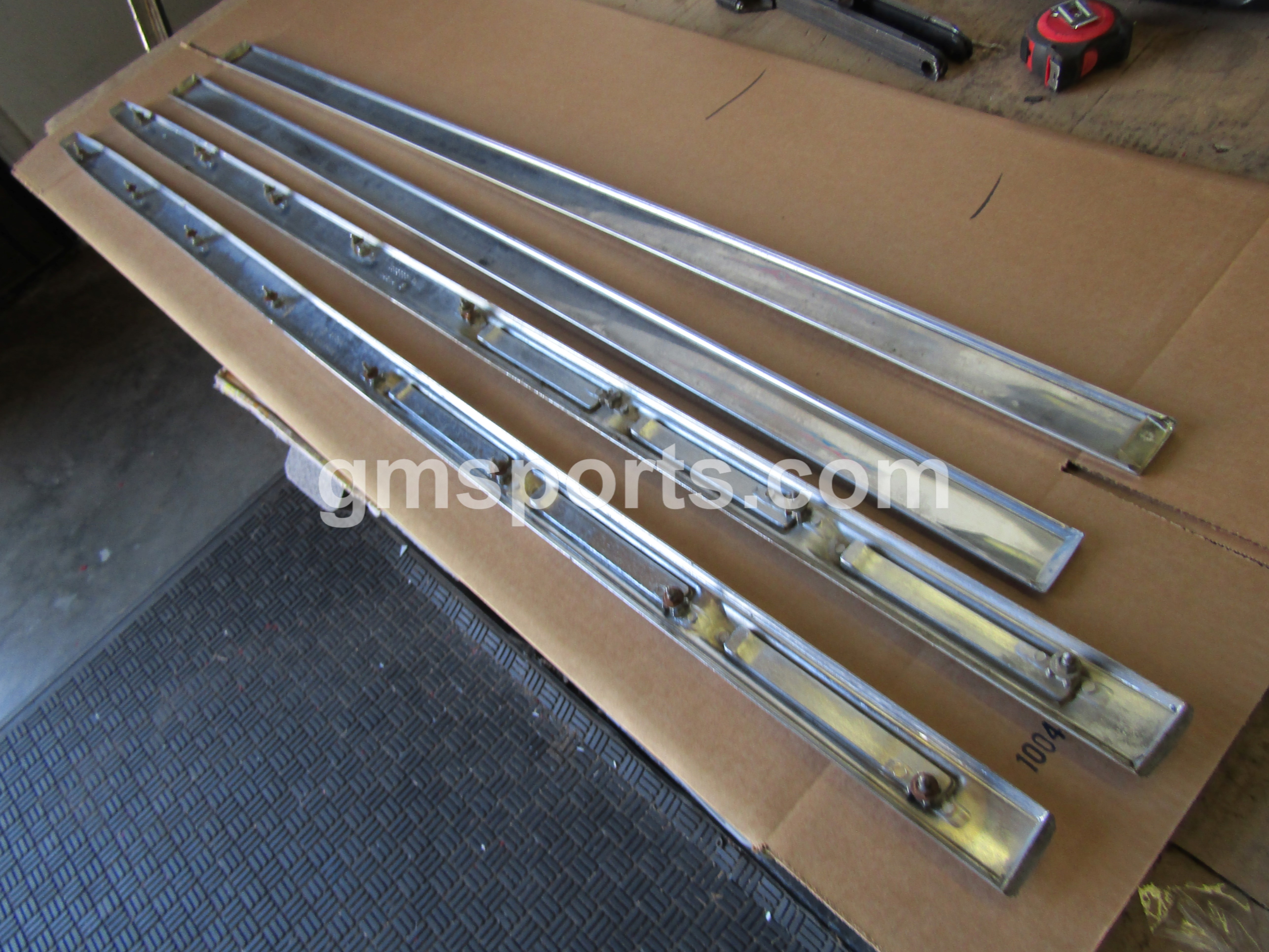 1964, Buick, Skylark, original,GM, 8, Piece, Body, Molding, Kit,fender,left,right,rear,front,quarter,panel,door,