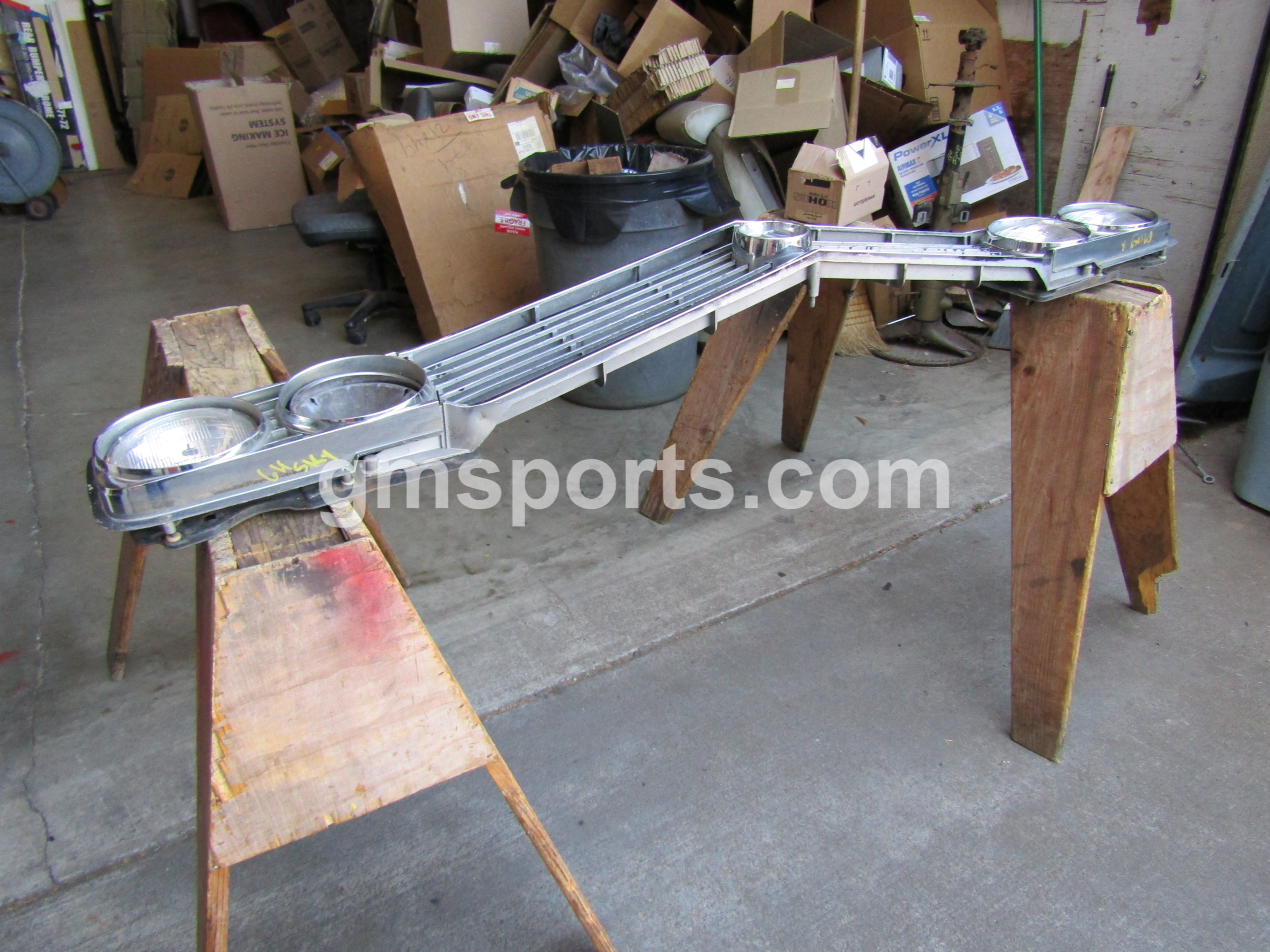 1964, Buick, Skylark, Grill, and, Left, Right,Headlight, Bezel, Assembly,