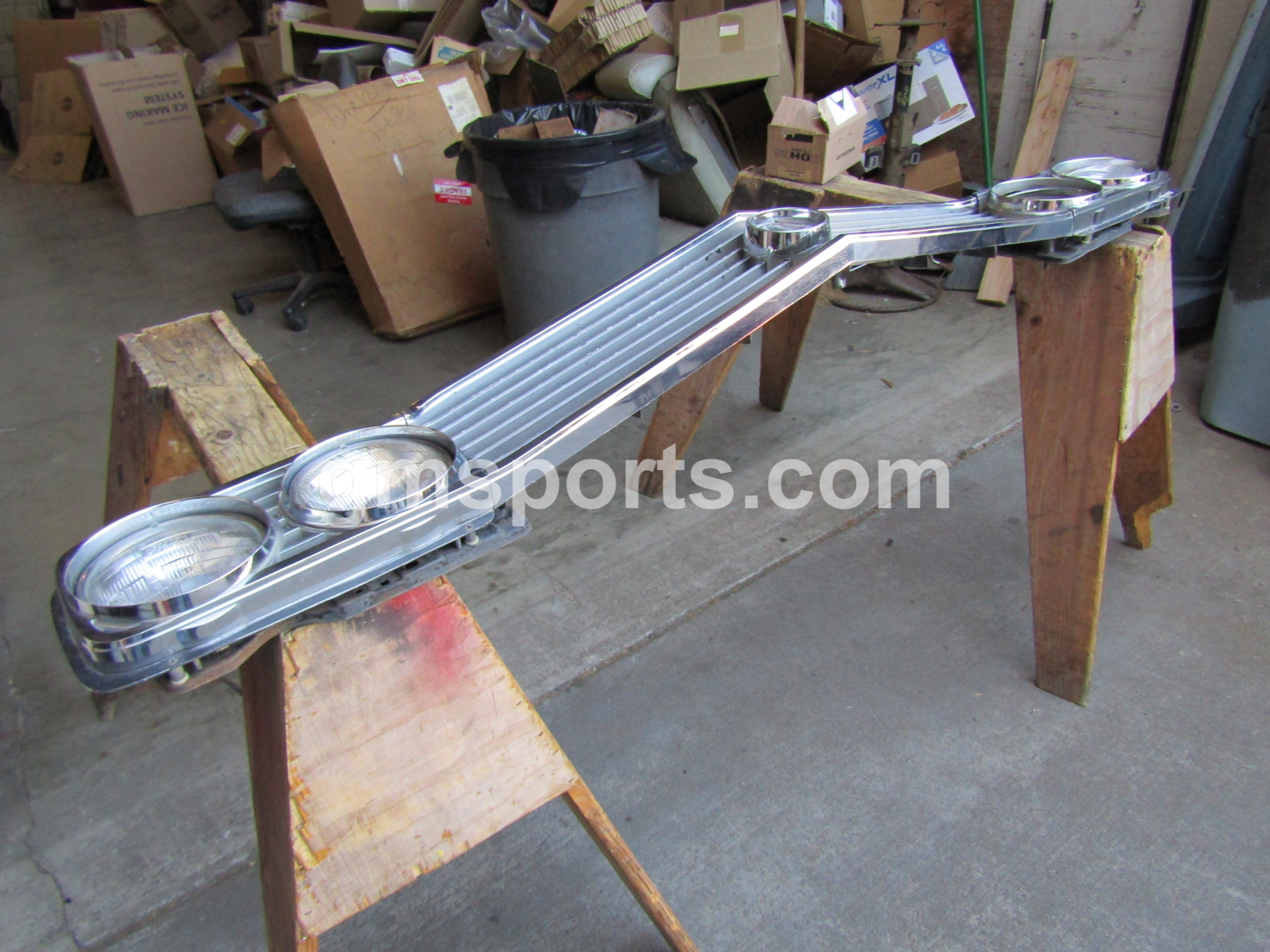 1964, Buick, Skylark, Grill, and, Left, Right,Headlight, Bezel, Assembly,