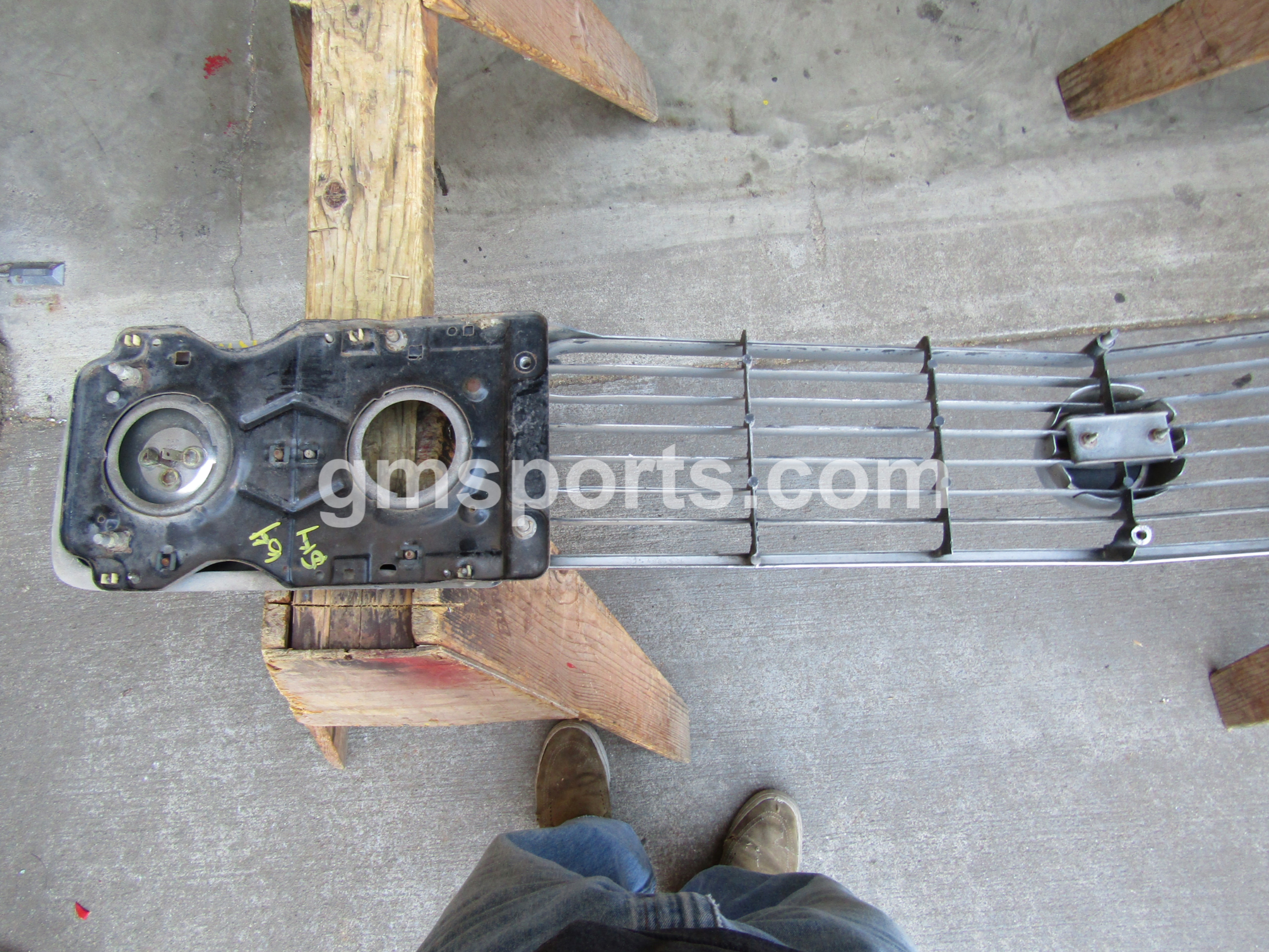 1964, Buick, Skylark, Grill, and, Left, Right,Headlight, Bezel, Assembly,