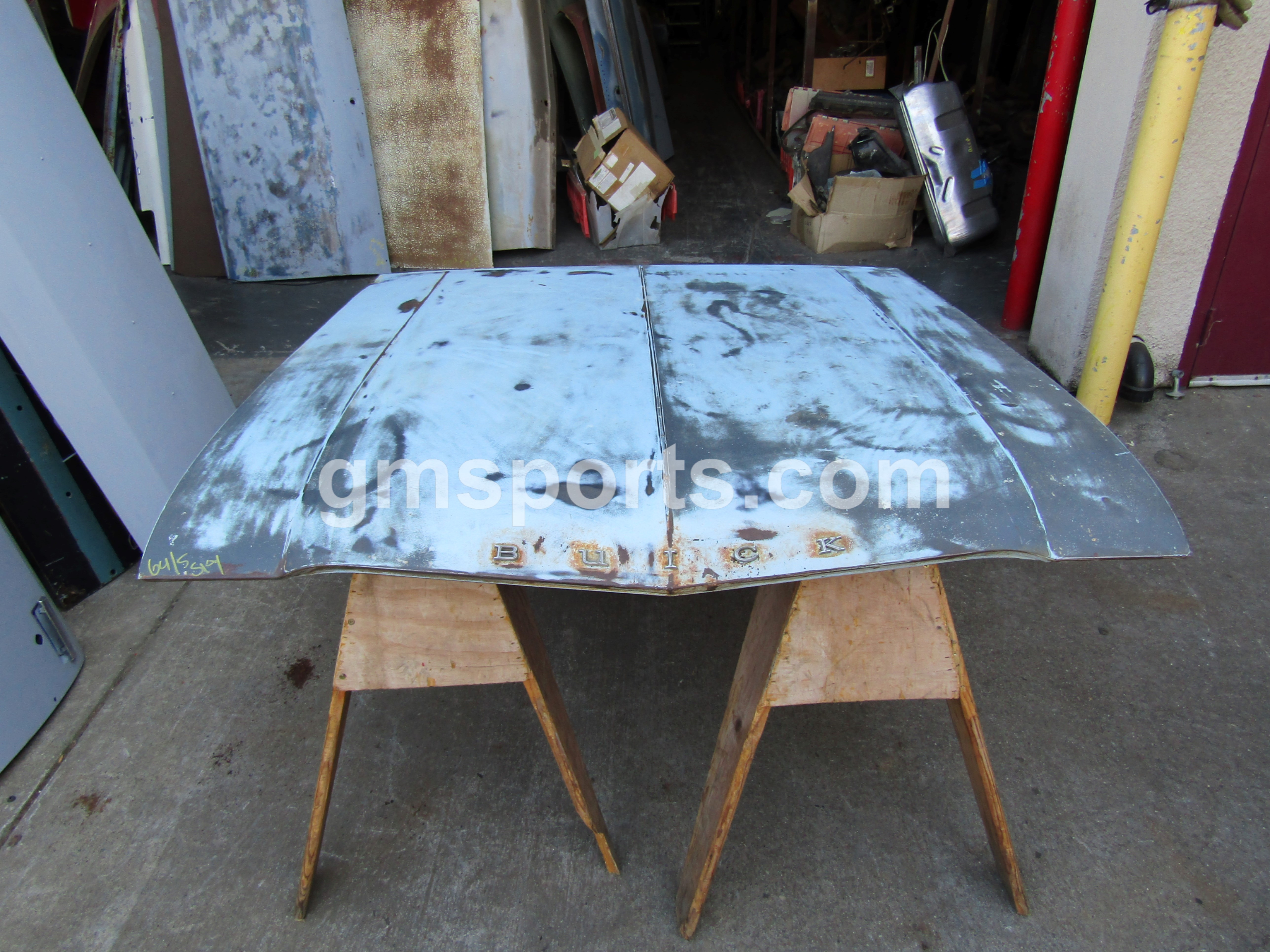 1964, 1965, Buick, Skylark, Hood,