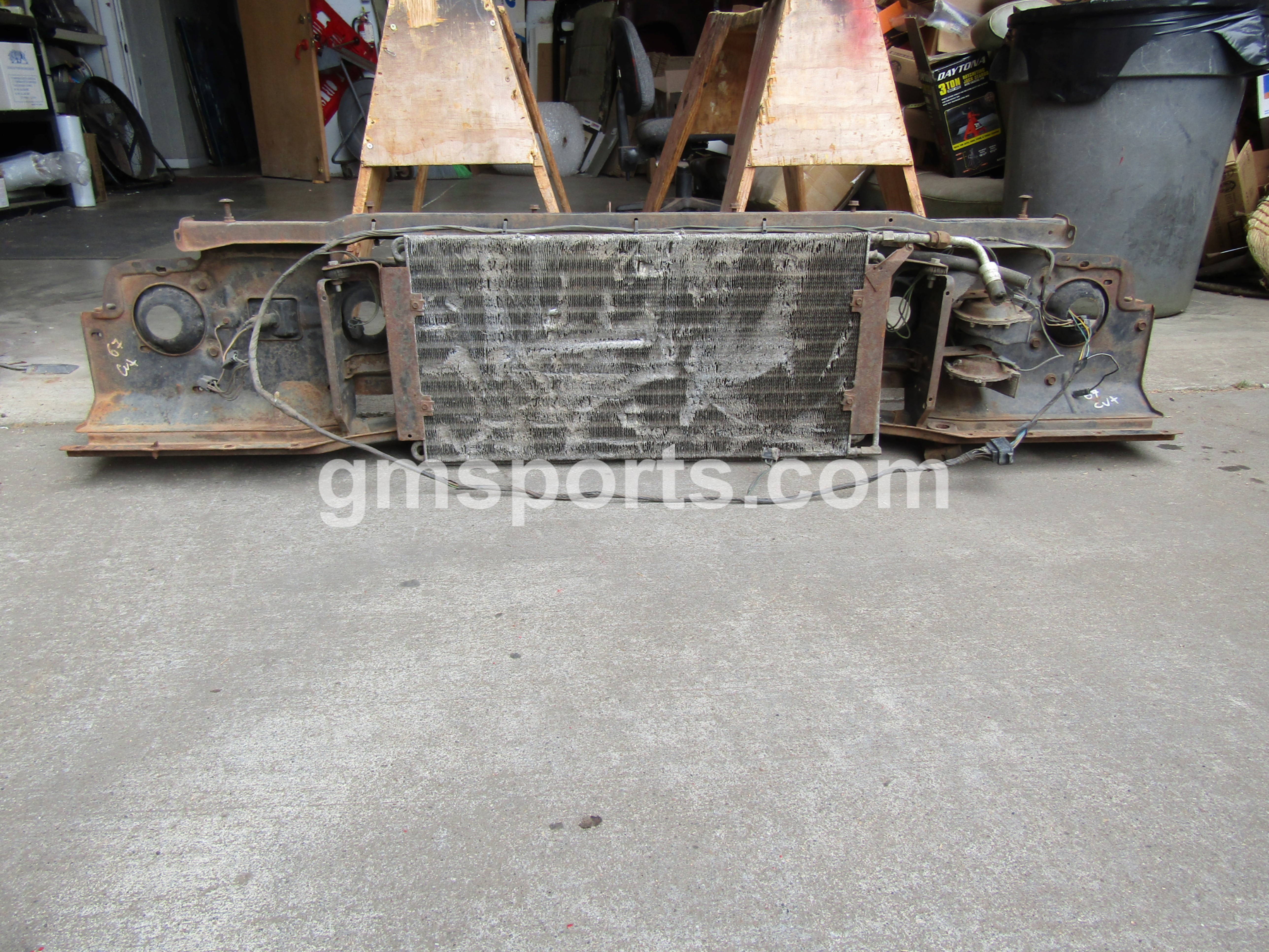 1967, Oldsmobile, Cutlass, Radiator, Support,headlight bracket, valance,ac,