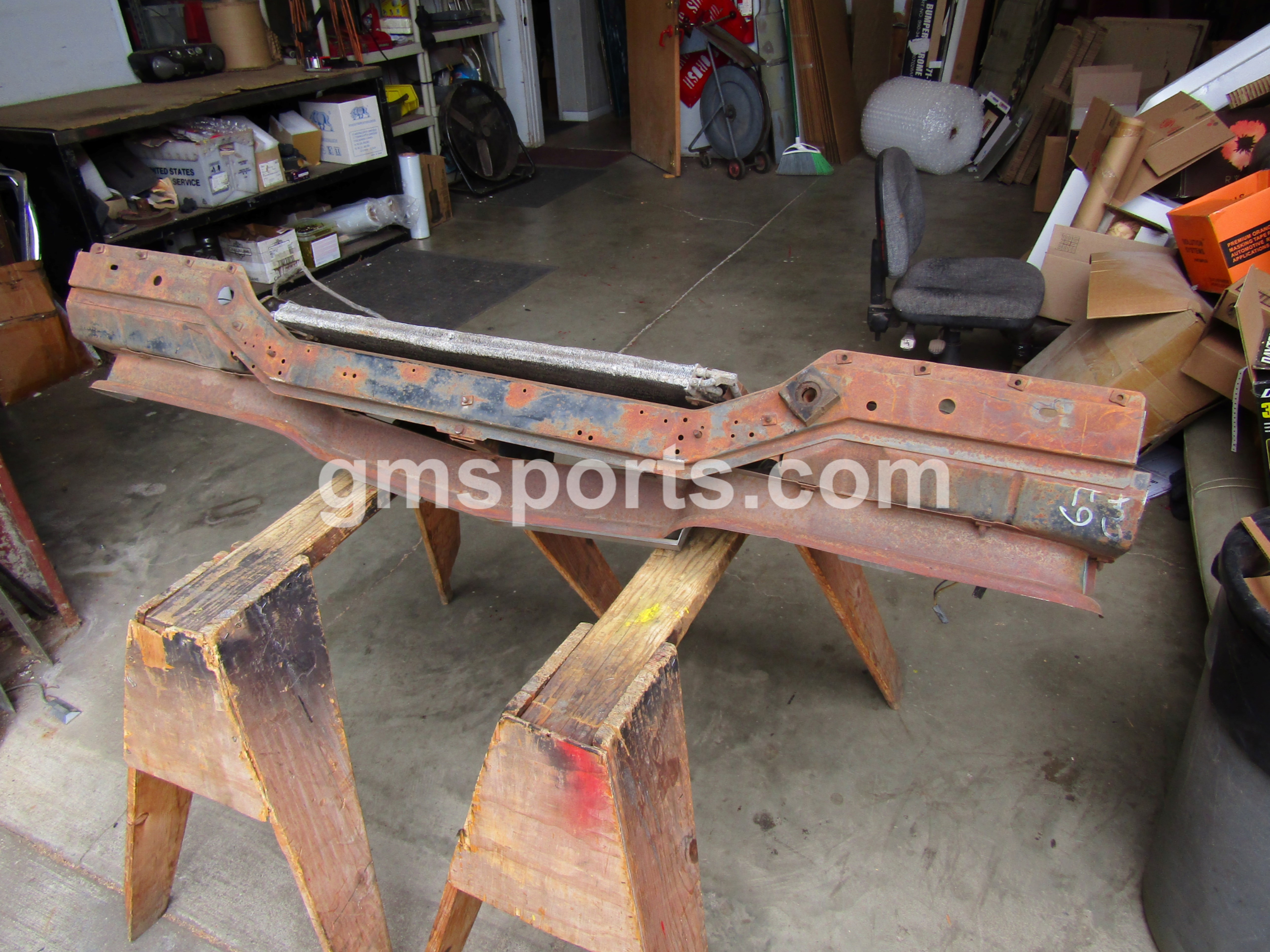 1967, Oldsmobile, Cutlass, Radiator, Support,headlight bracket, valance,ac,