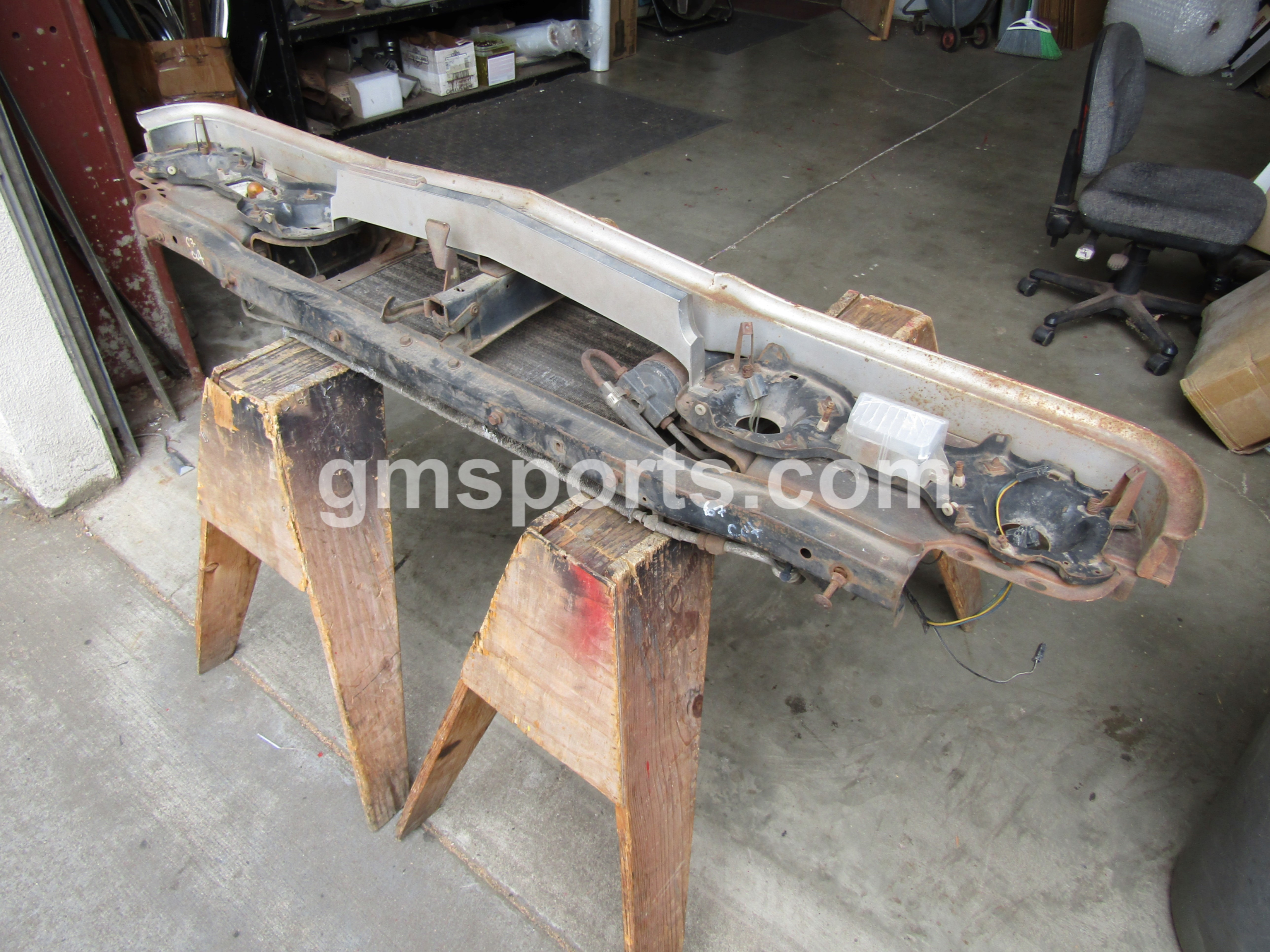 1967, Oldsmobile, Cutlass, Radiator, Support,headlight bracket, valance,ac,