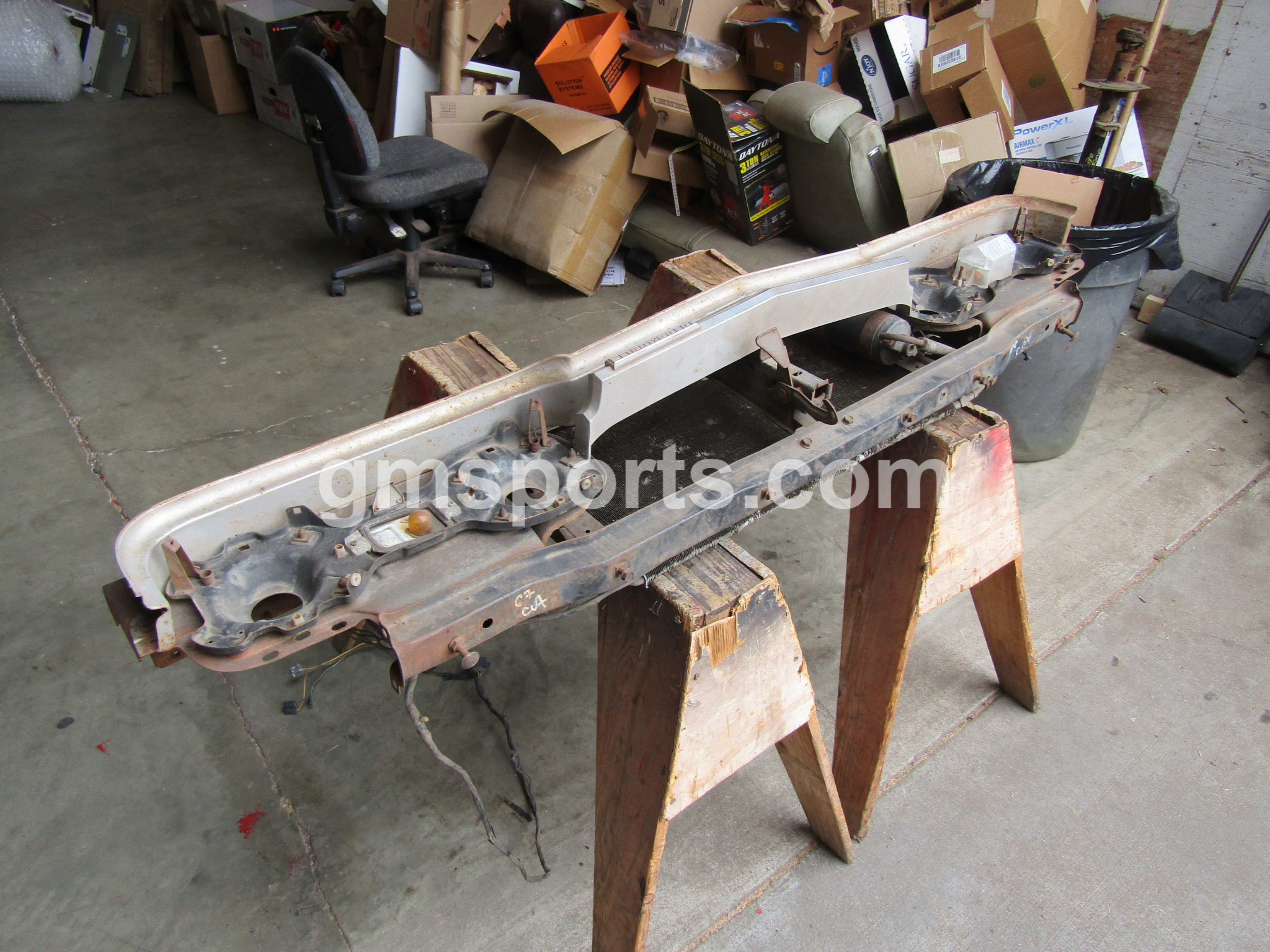 1967, Oldsmobile, Cutlass, Radiator, Support,headlight bracket, valance,ac,