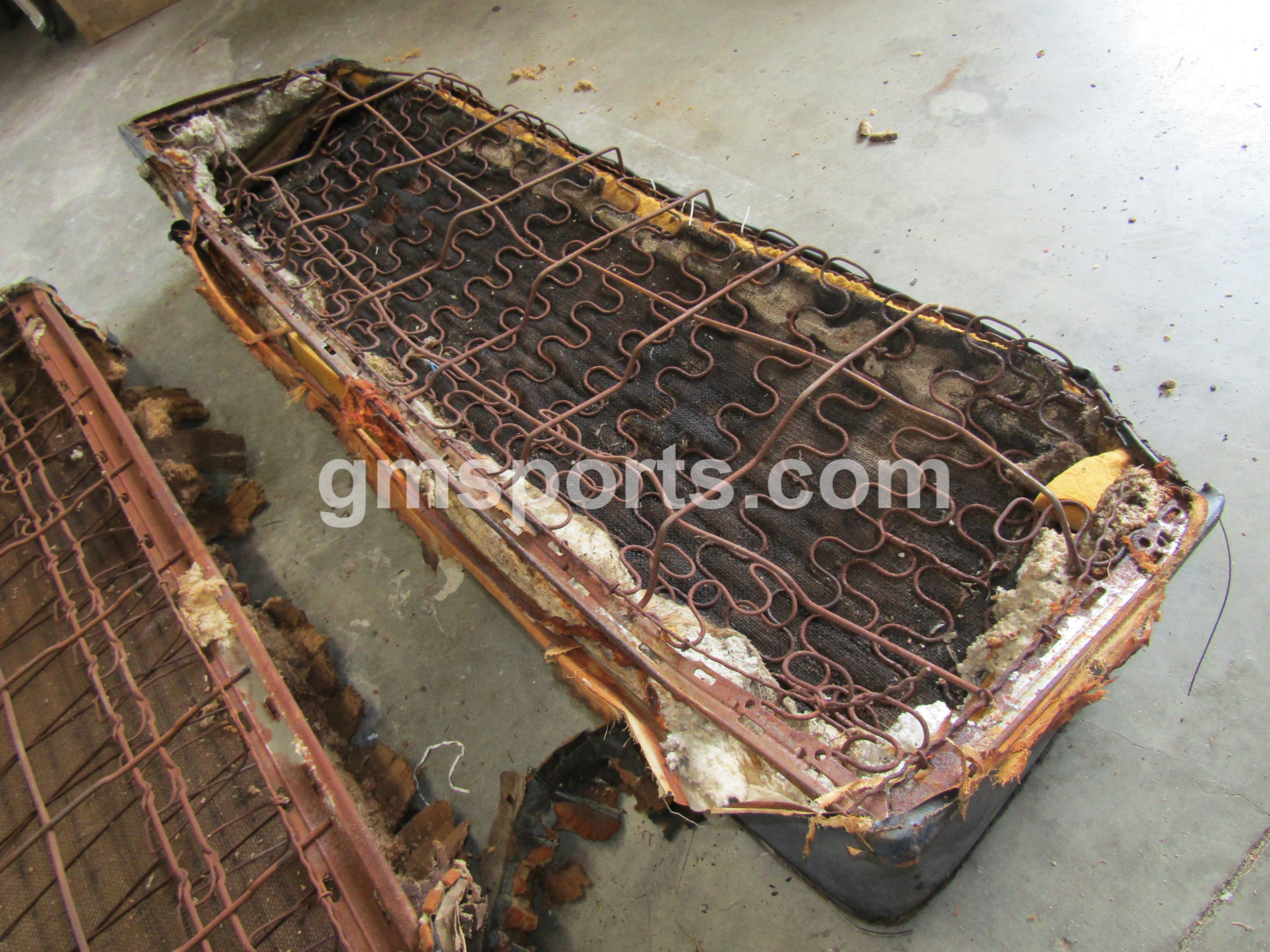 1968, 1969, Chevrolet, Chevelle, Pontiac, Lemans, 2,door,hard,top,GTO, 442,lower,upper,back,seat,core,