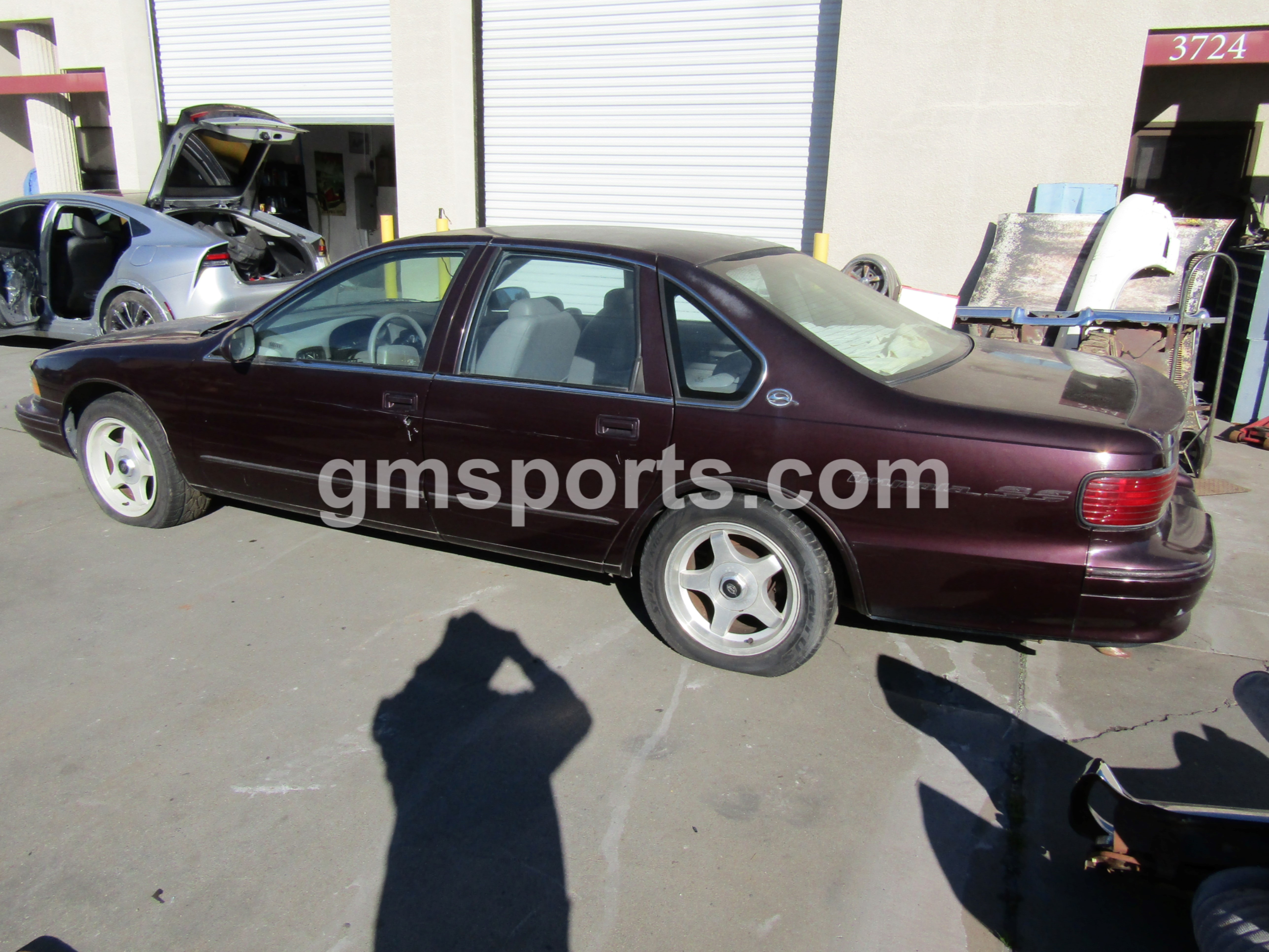 1996, Chevrolet, Impala, SS, hood, fender,left,right,front,rear, end,bumper,door,deck,trunk,lid,quarter,panel,glass,windshield,suspension,seats,center,console,