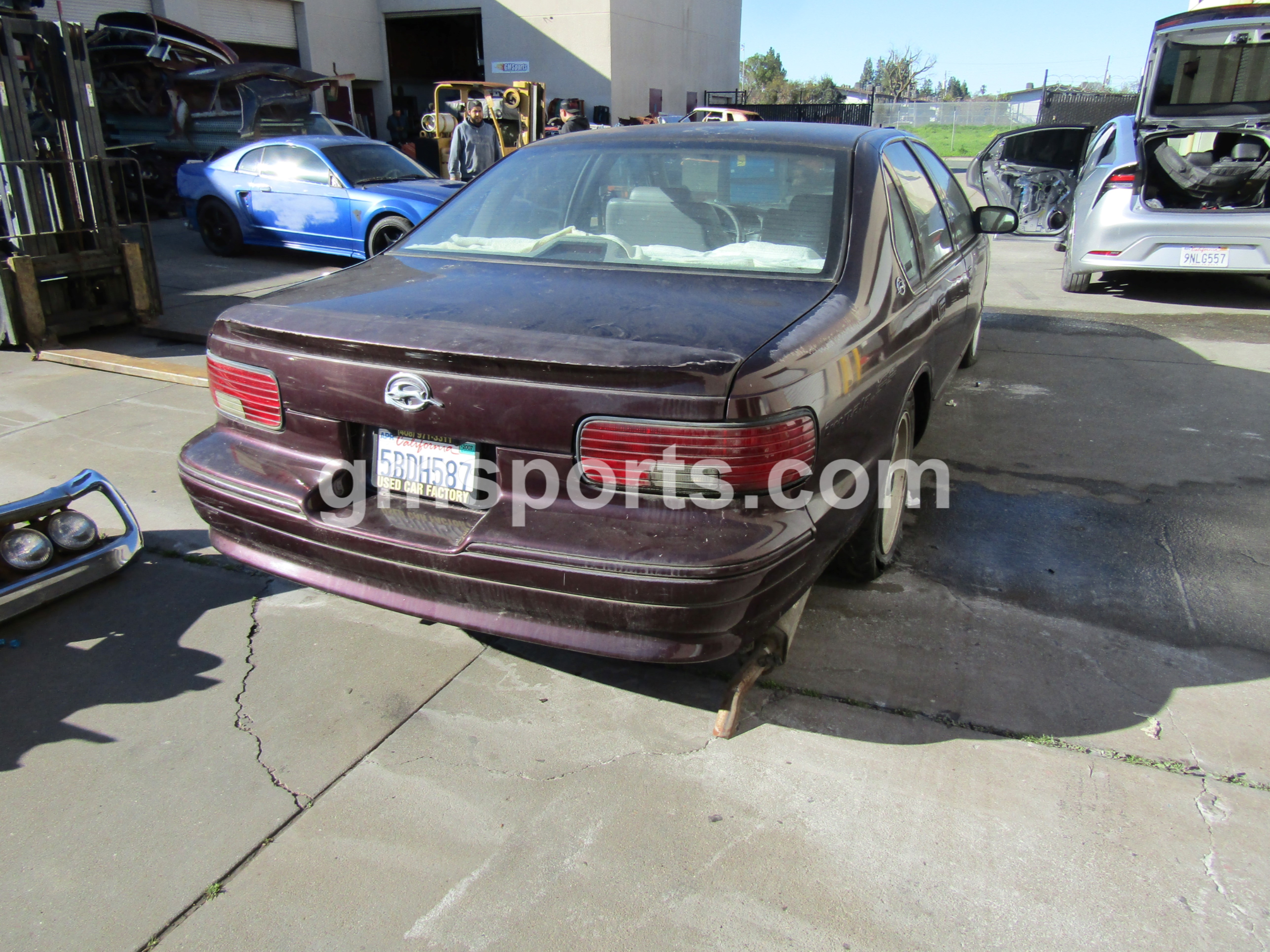 1996, Chevrolet, Impala, SS, hood, fender,left,right,front,rear, end,bumper,door,deck,trunk,lid,quarter,panel,glass,windshield,suspension,seats,center,console,