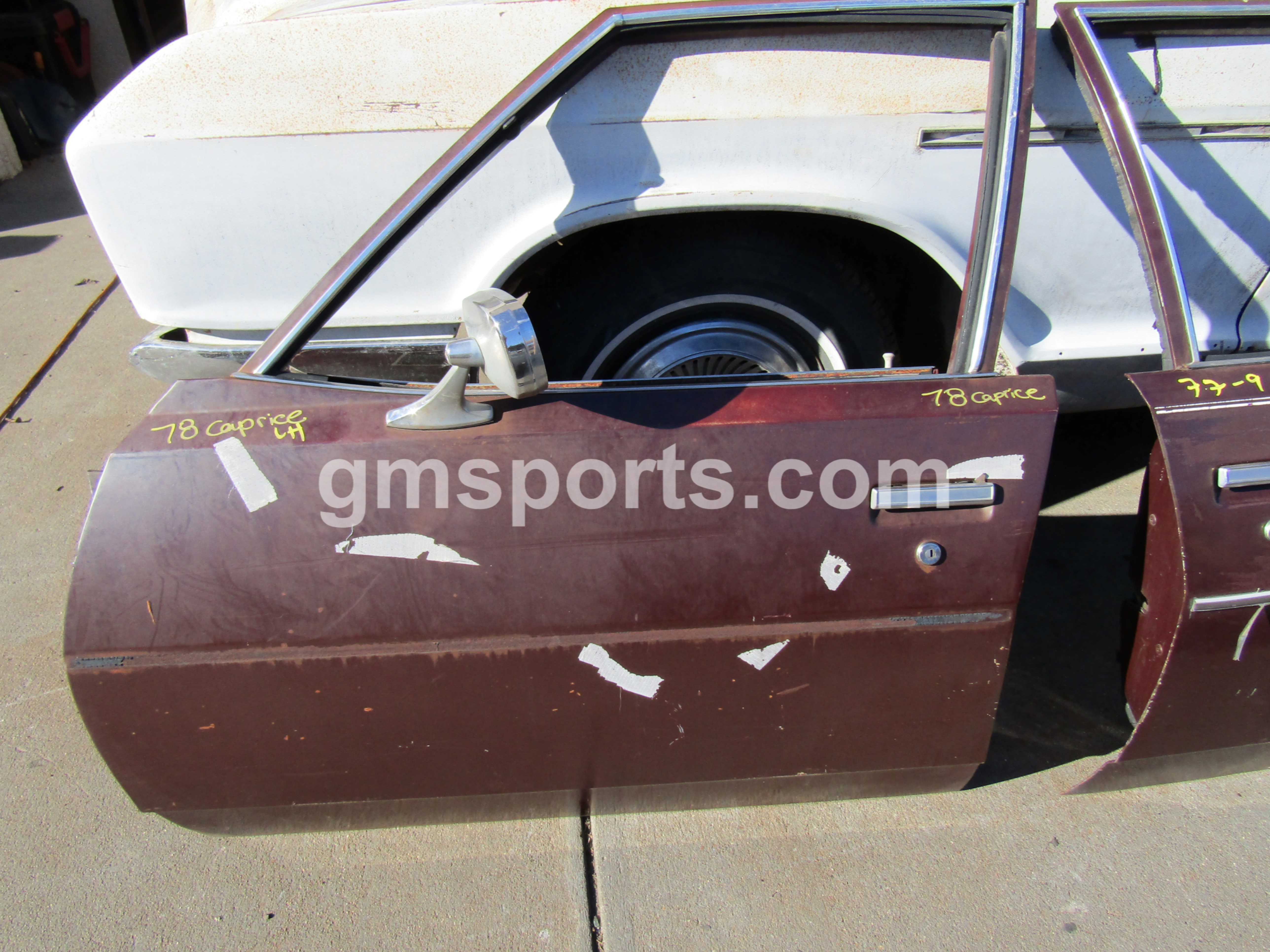 1977, 1978, 1979, Chevrolet, Impala, Caprice, 4, Door, Left, Right, Front, Rear, Door,