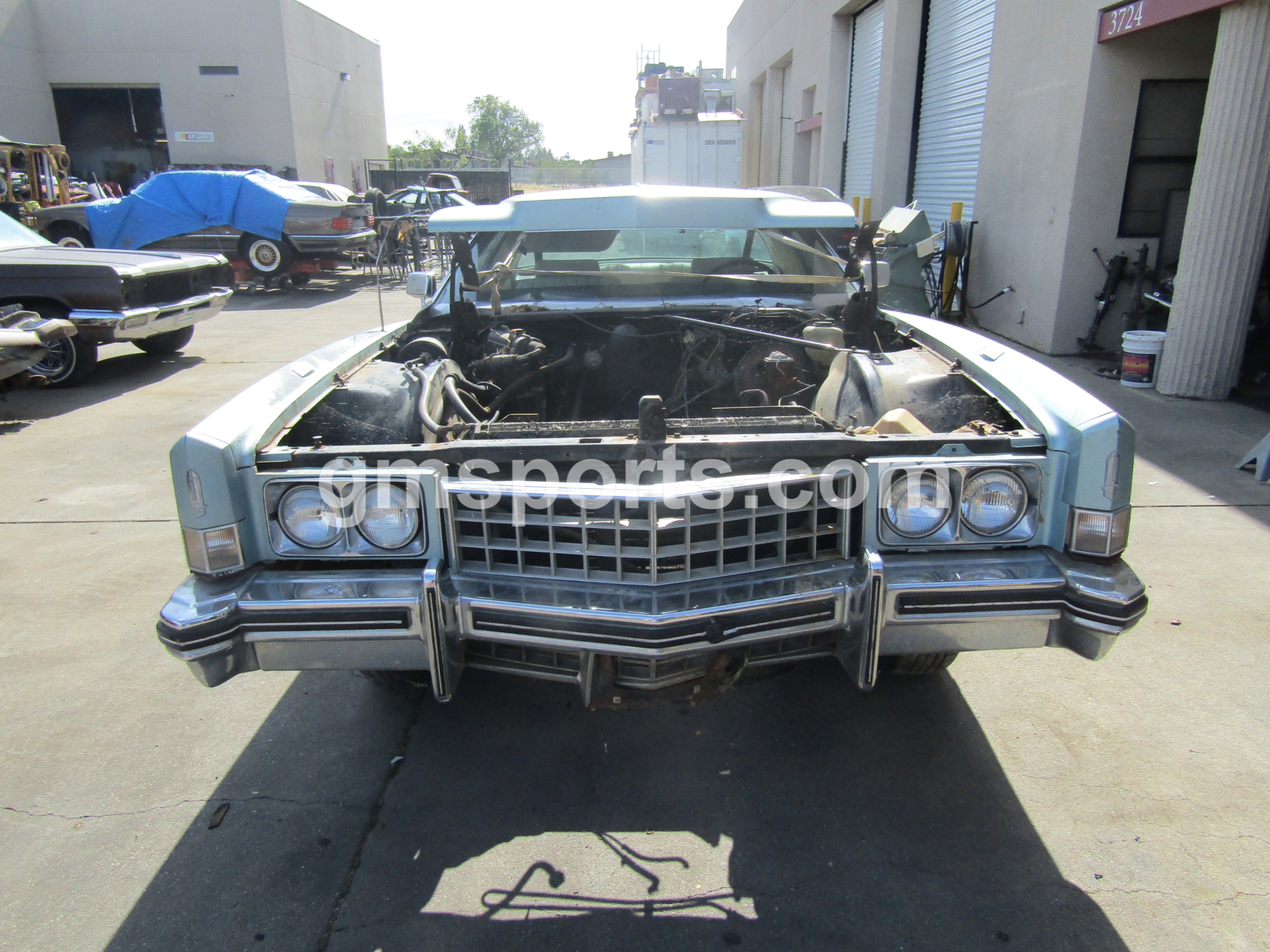 1973, Cadillac, Eldorado, fender,quarter,panel,left right,front,rear,hood,door,glass,seats,seat,dash,rear,end,suspension,bumper,roof,floor,trunk,deck,lid, back,pan, 