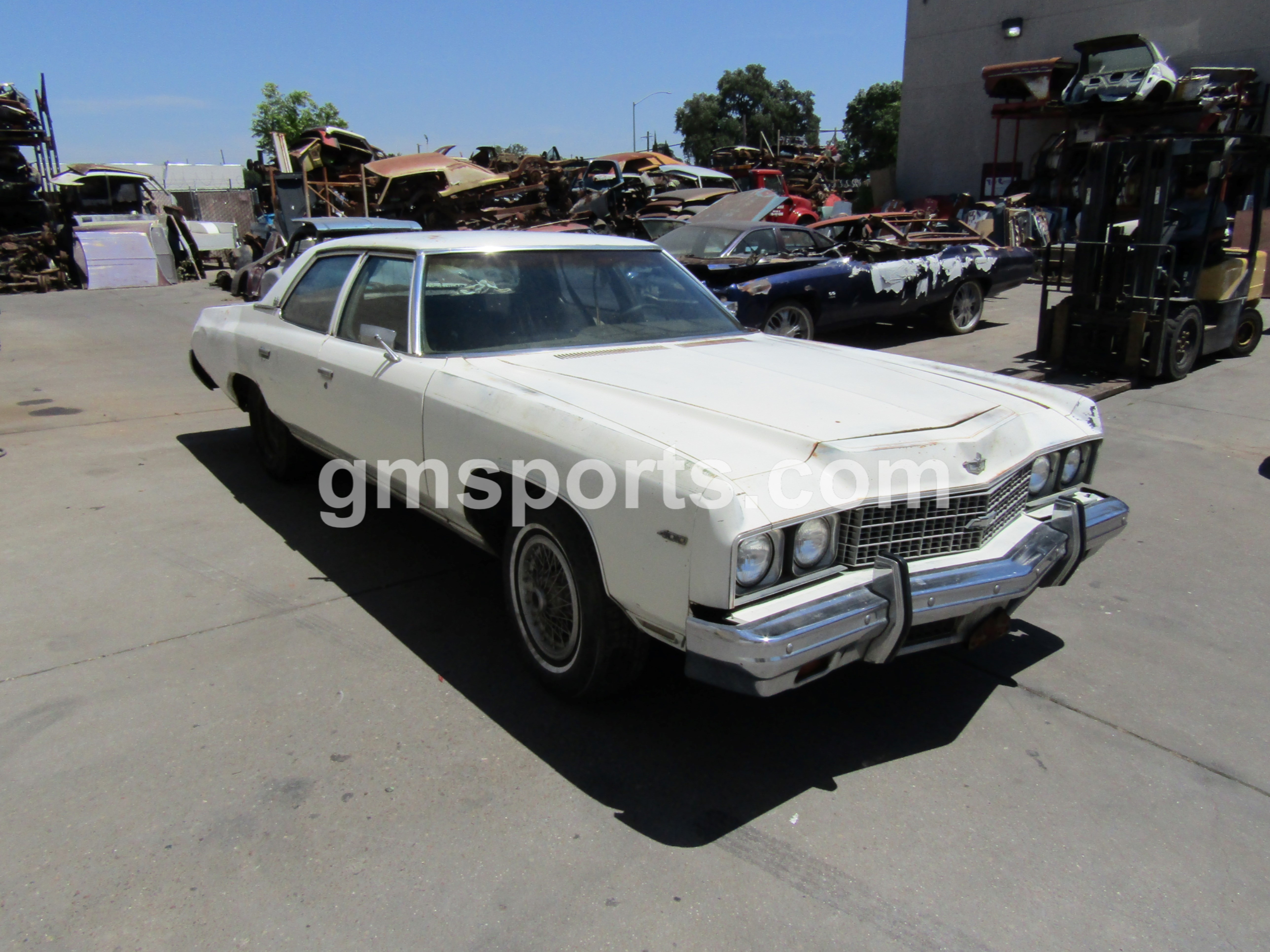 1973, Chevrolet, Caprice,left,right,front,rear,fender,hood,door,quarter,panel,deck,lid,frame,suspension,bumper,steering column,remote mirror,
