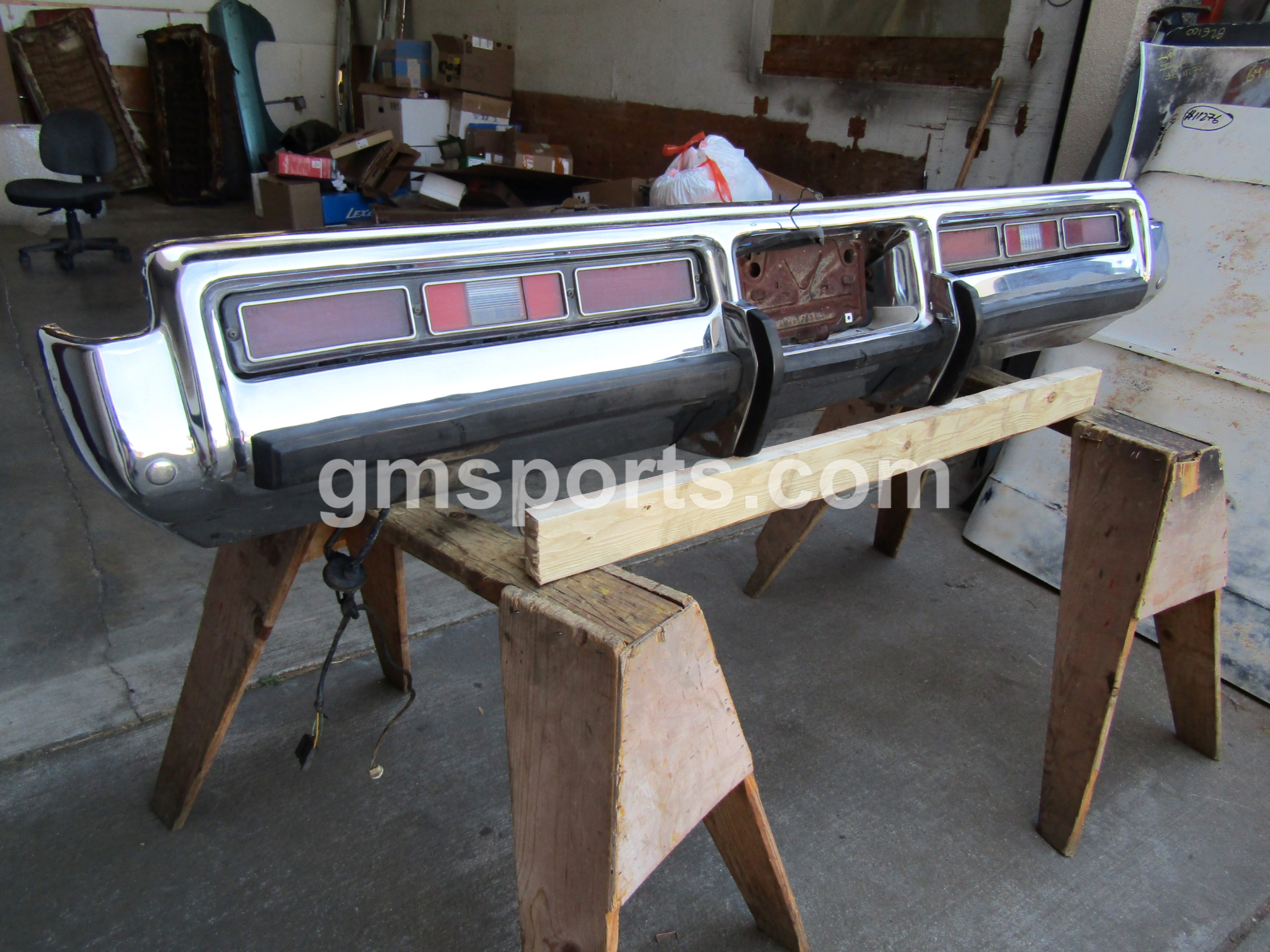 1972, Chevrolet, Impala, Caprice, Rear, Bumper,