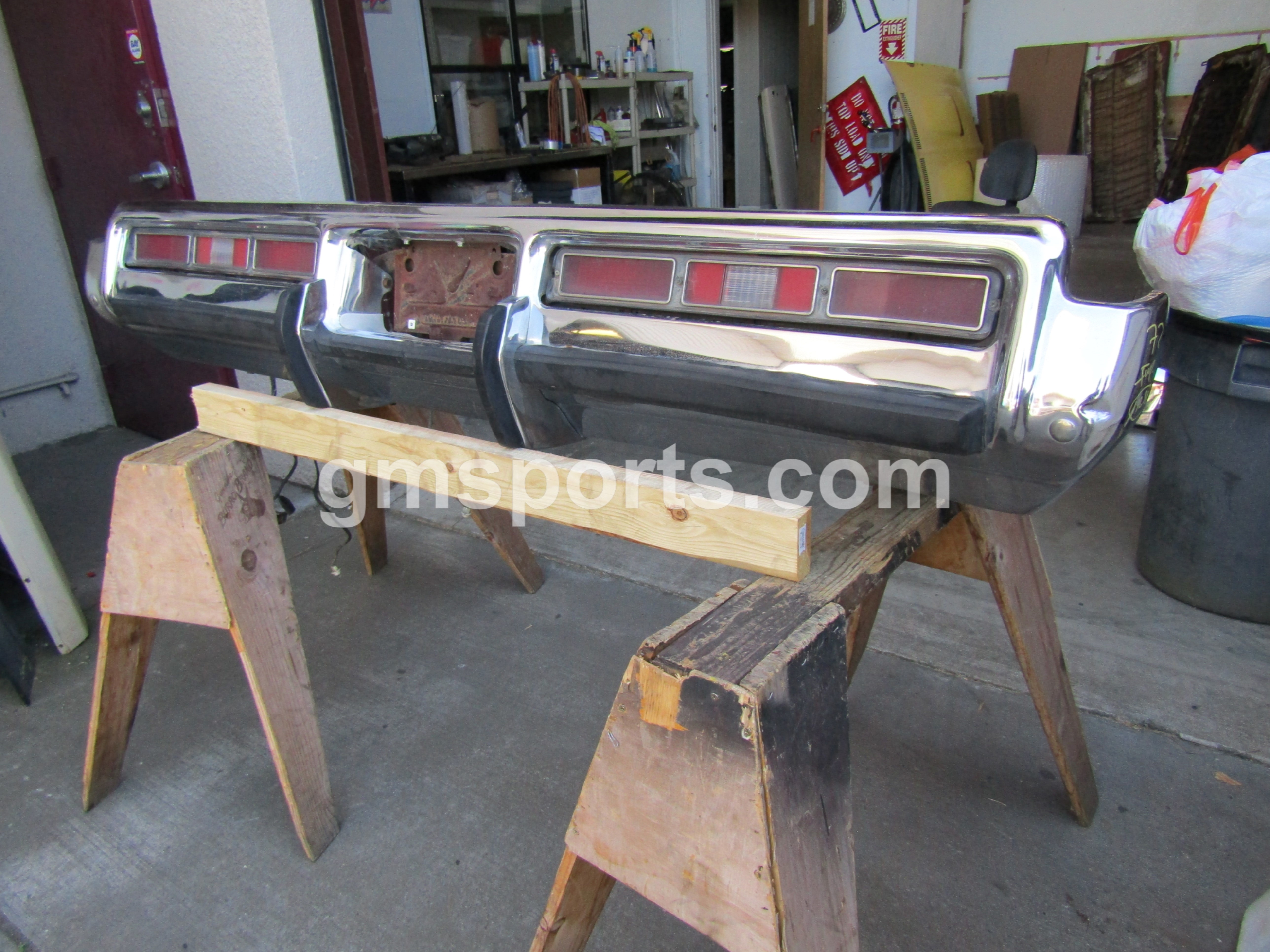 1972, Chevrolet, Impala, Caprice, Rear, Bumper,