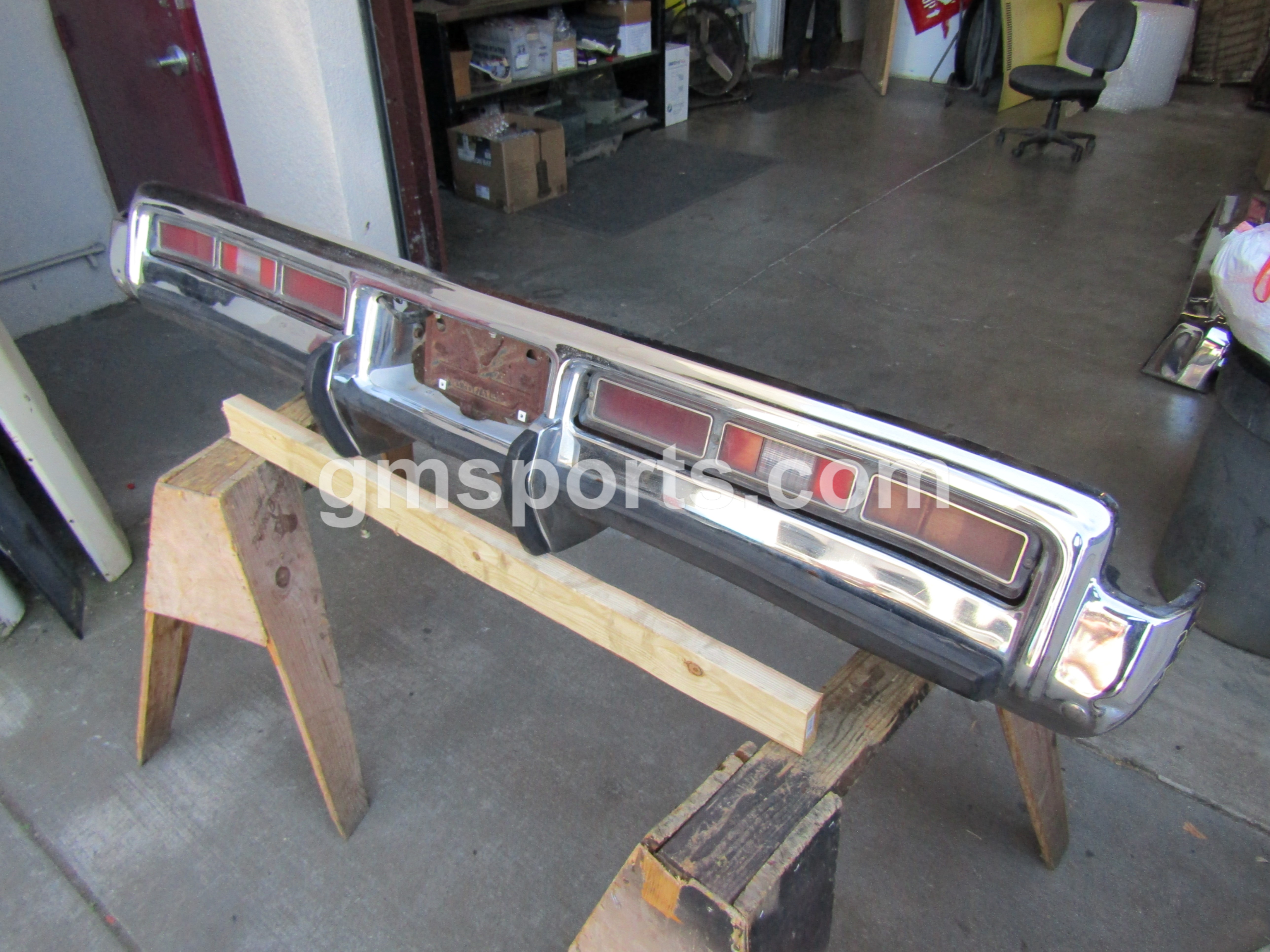 1972, Chevrolet, Impala, Caprice, Rear, Bumper,