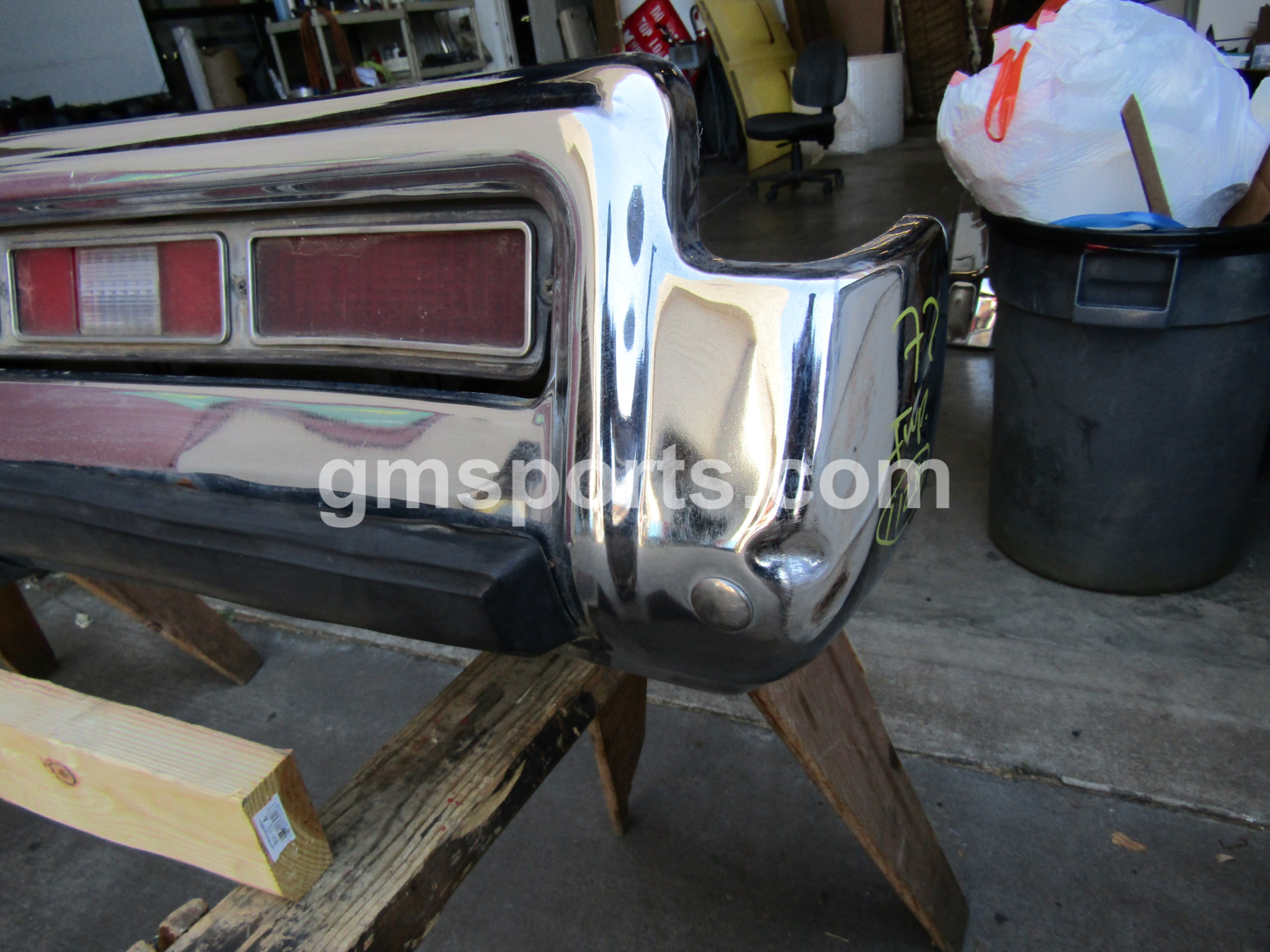 1972, Chevrolet, Impala, Caprice, Rear, Bumper,