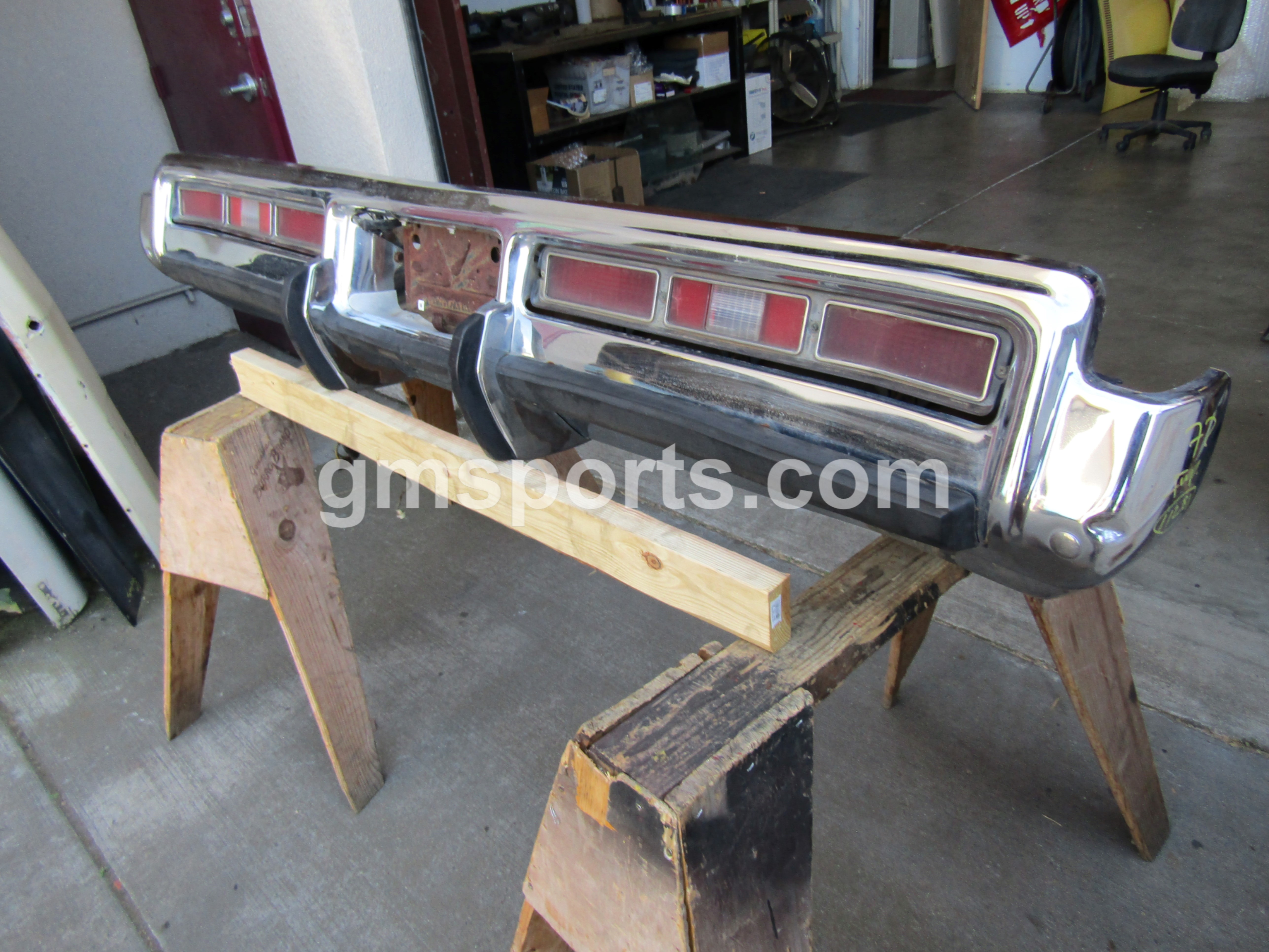 1972, Chevrolet, Impala, Caprice, Rear, Bumper,