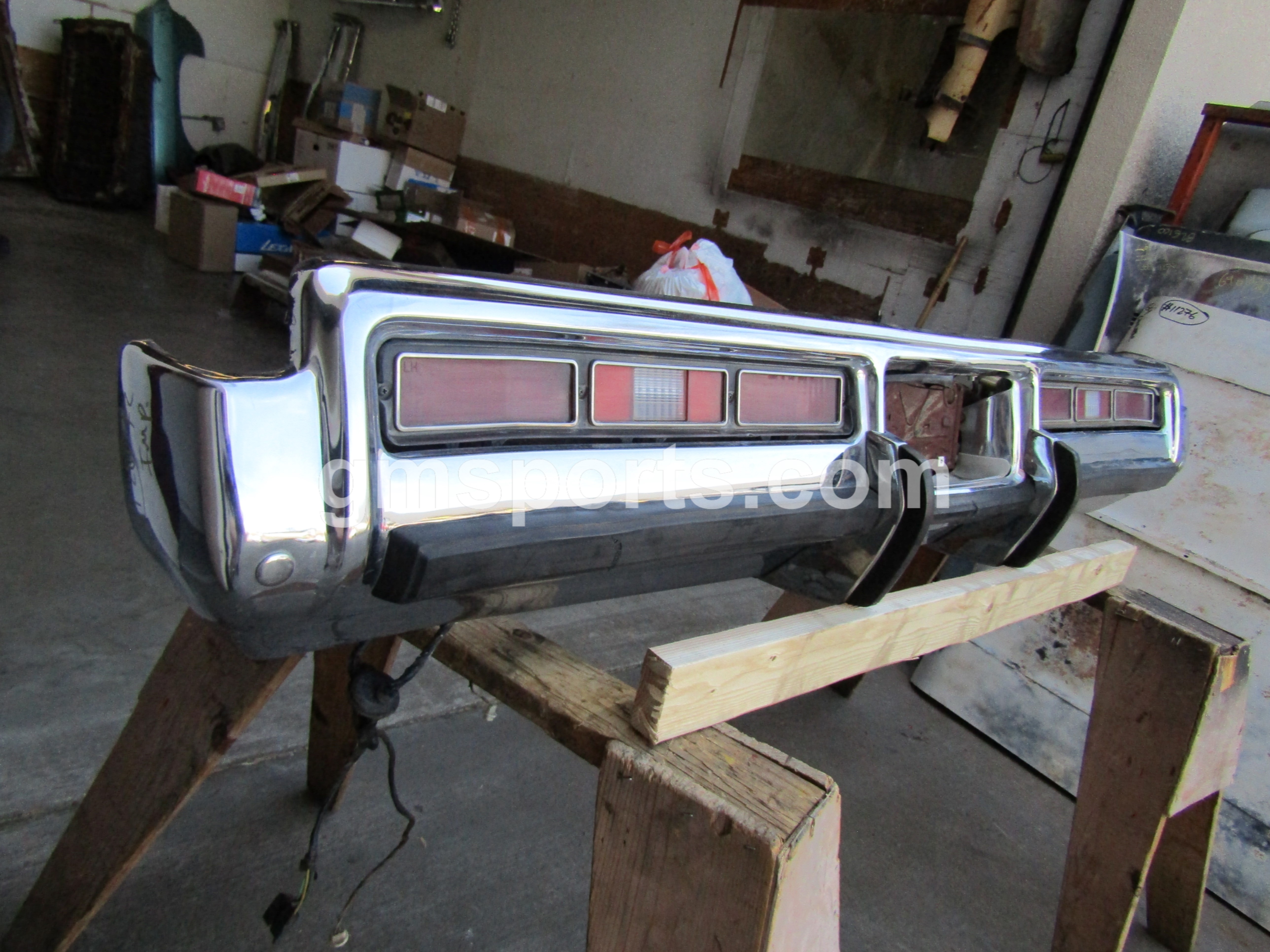 1972, Chevrolet, Impala, Caprice, Rear, Bumper,