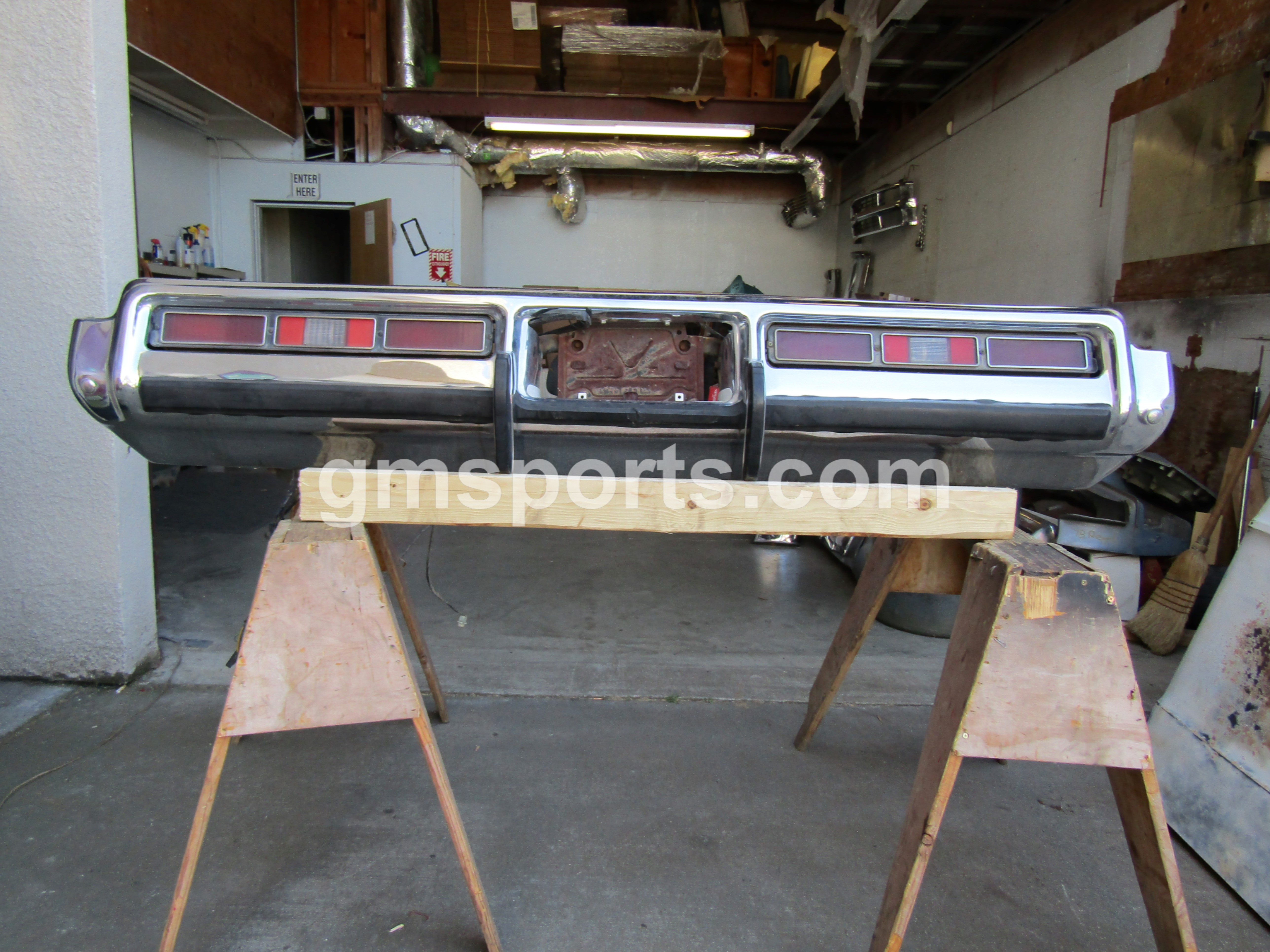 1972, Chevrolet, Impala, Caprice, Rear, Bumper,