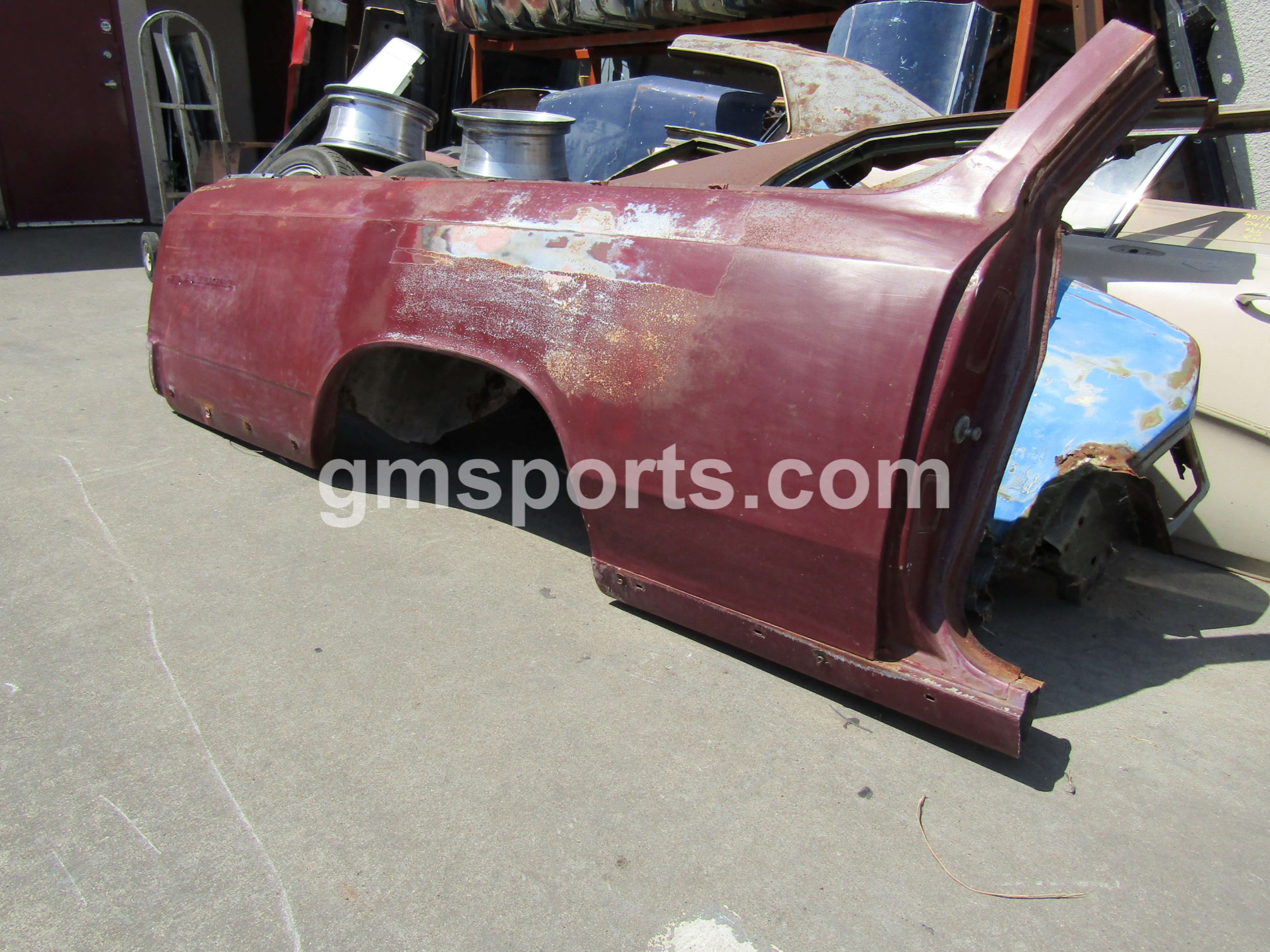 1966, Chevrolet, El, Camino,el camino, Right, Quarter, Panel,