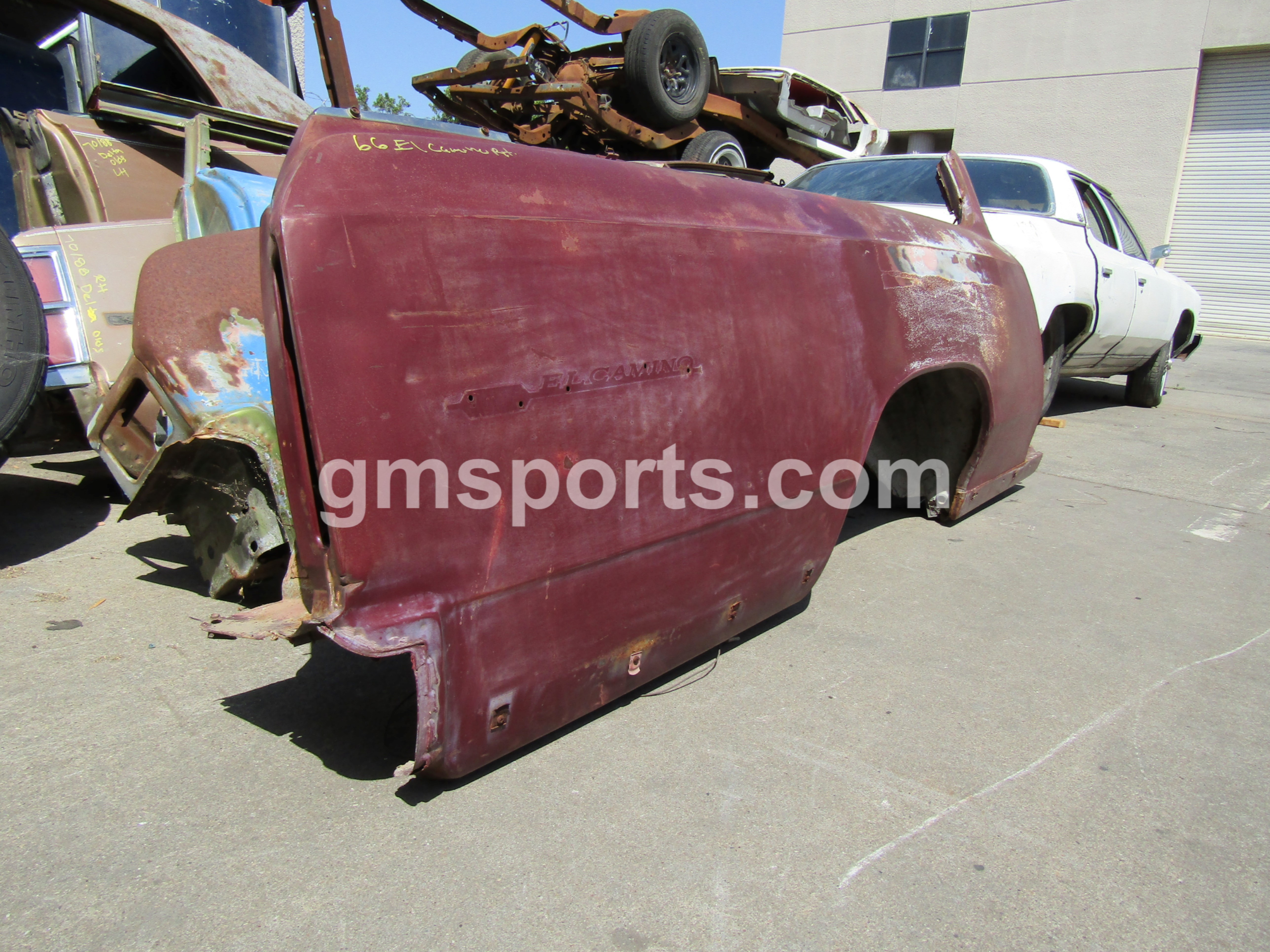 1966, Chevrolet, El, Camino,el camino, Right, Quarter, Panel,
