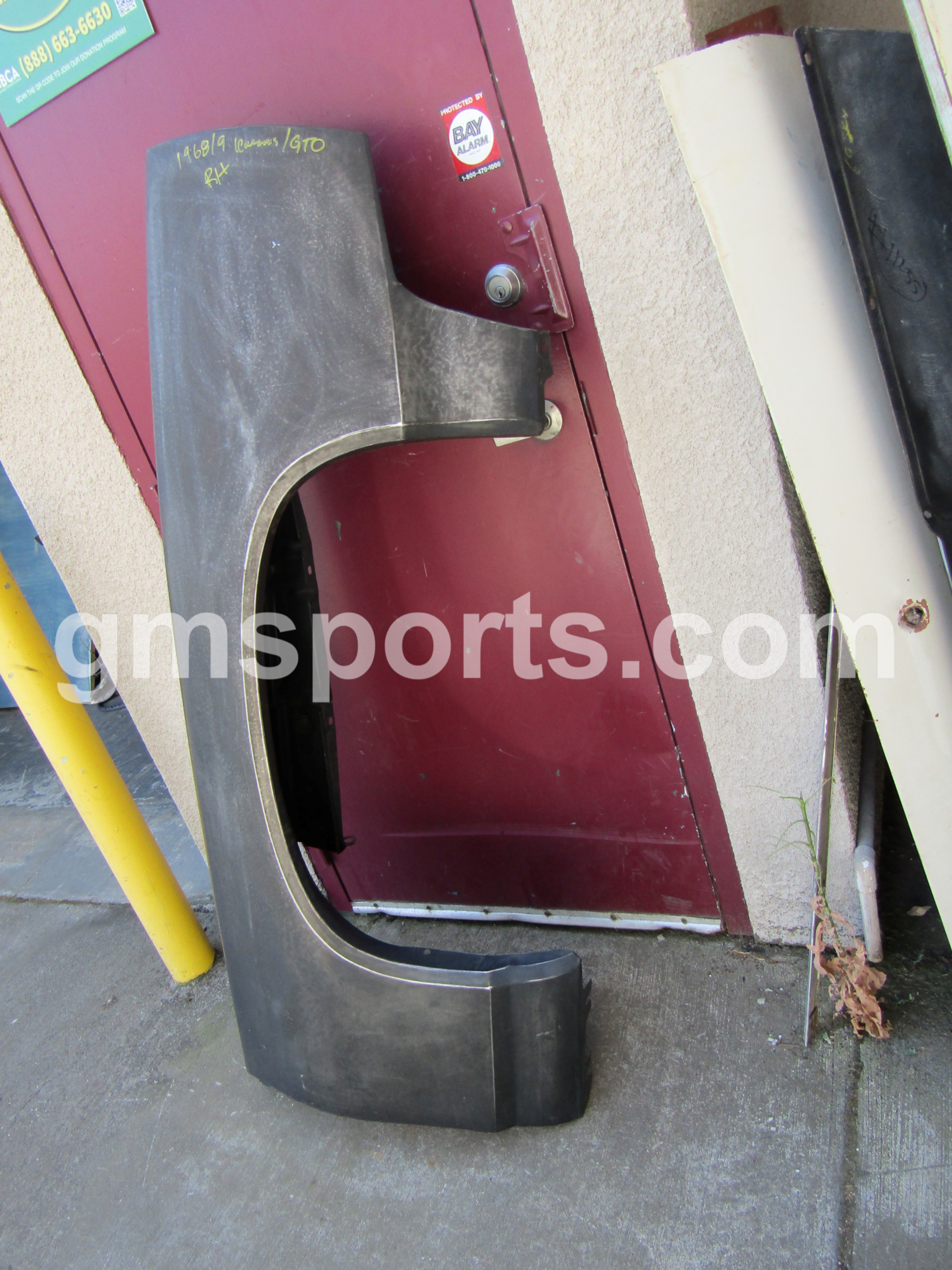 1968, 1969, Pontiac, Lemans, Tempest, GTO, Right, Fender, After, Market,)