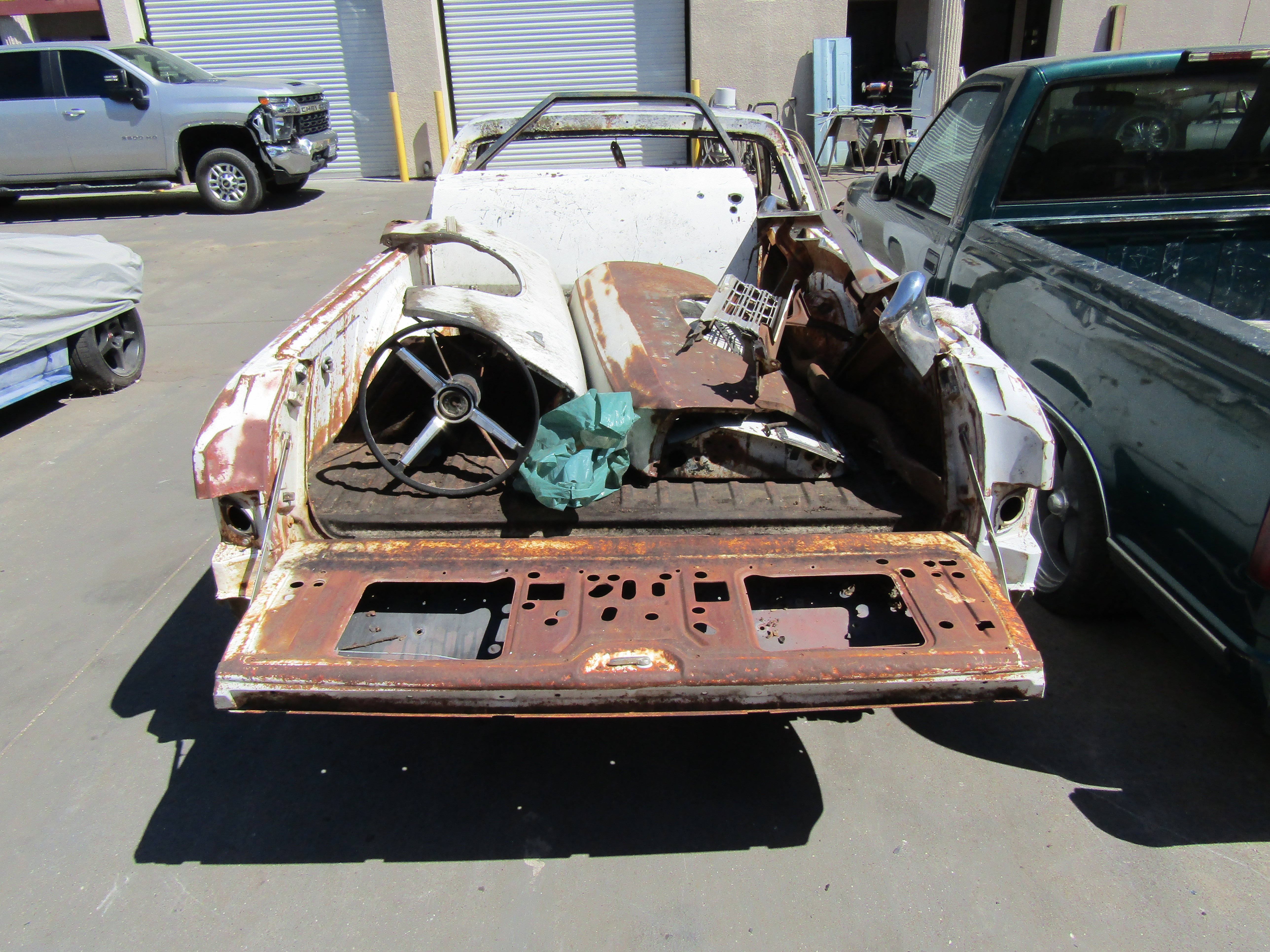 1967, Chevrolet, El, Camino,el camino,frame,left,right,quarter,panel,roof,floor,cowl,section,bed,door,floor,back,glass,tail,gate,