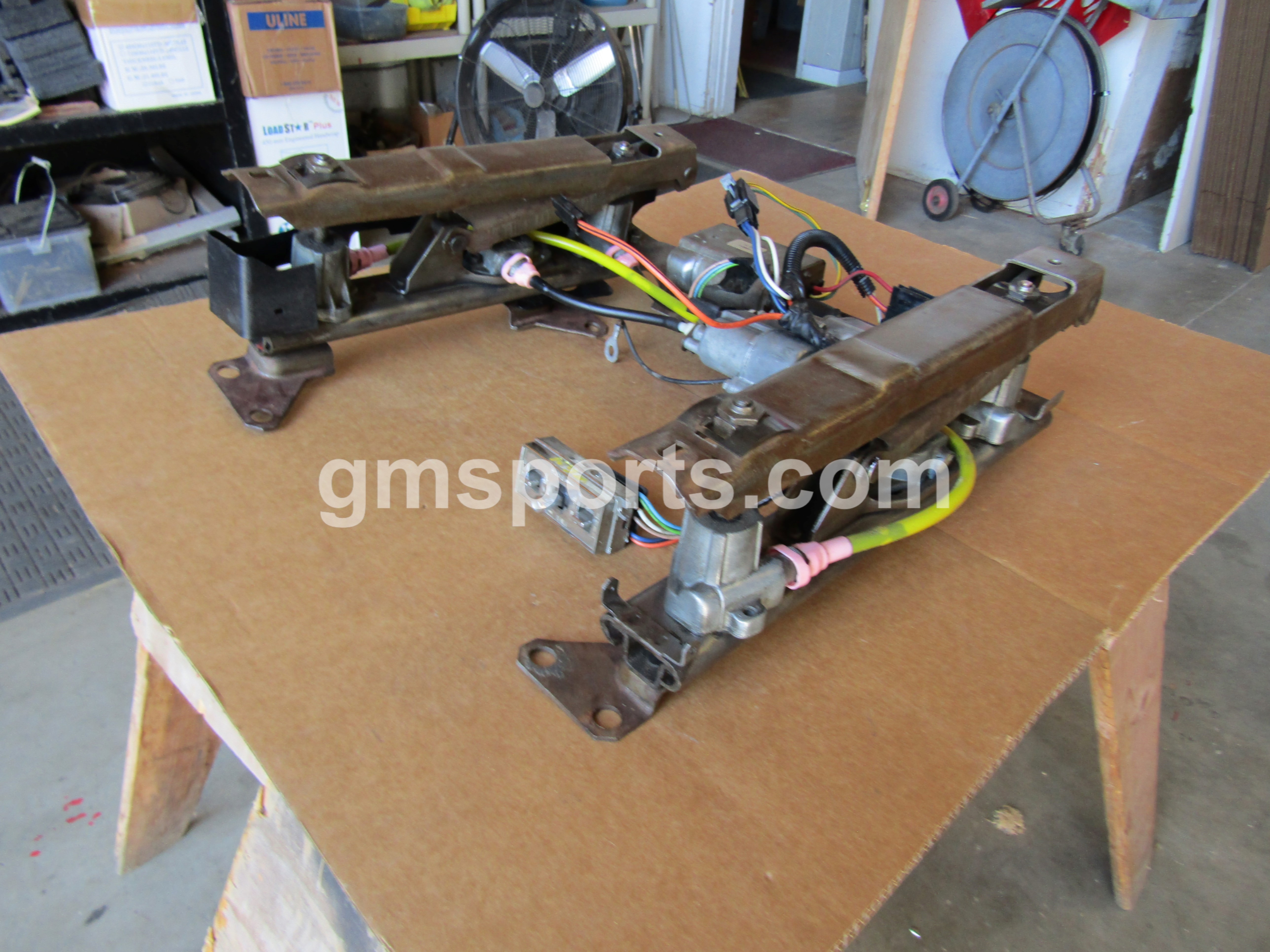 1968,1969,1970,1971,1972,GM, A, Body, Left, Bucket, Seat, Power, Tracks, Chevelle, Cutlass, Skylark, Lemans,driver,