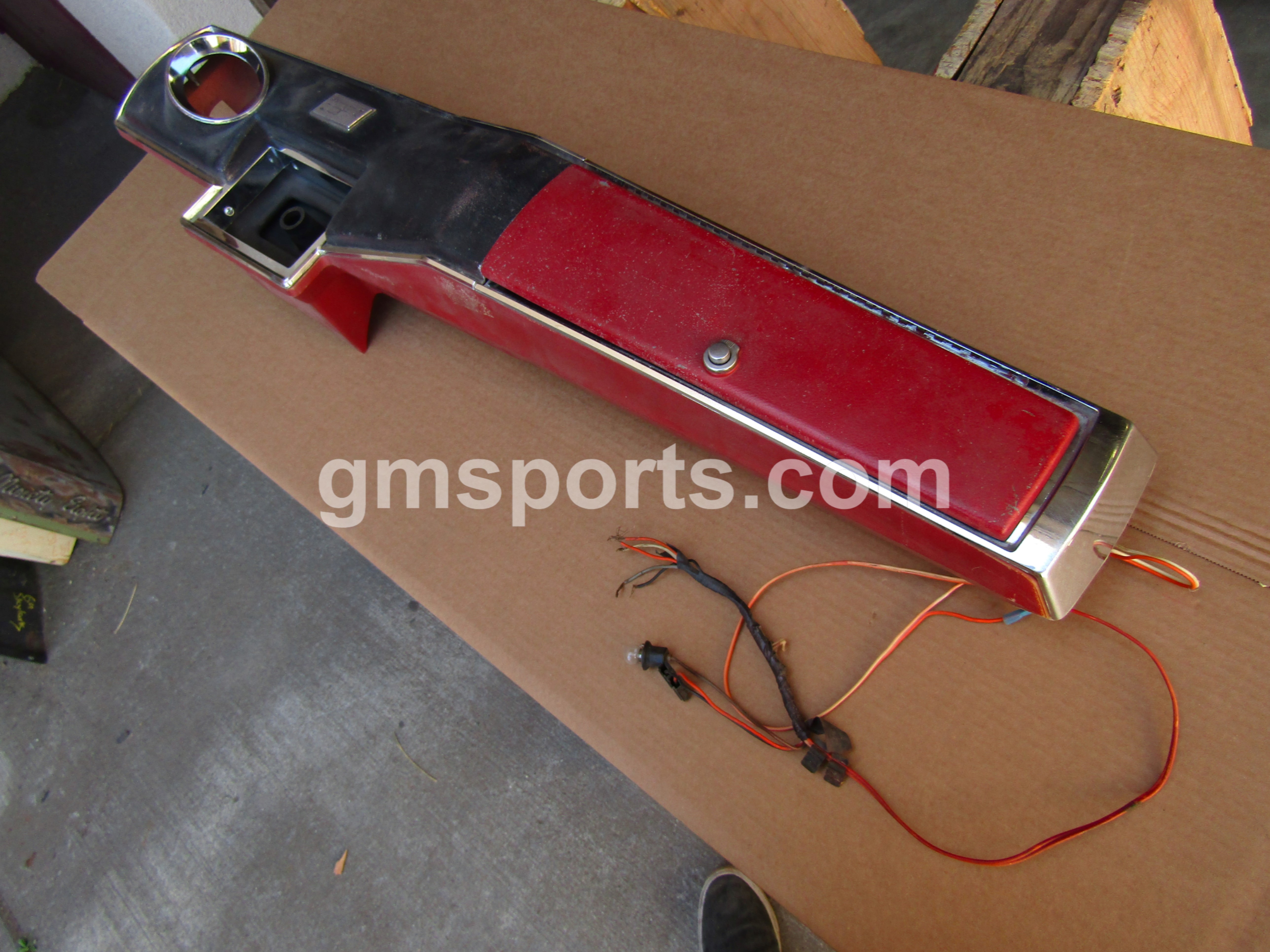 1966, 1967, Chevrolet, Chevelle, El Camino,el, camino, Factory, 4, Speed, Center, Console, Original, GM, OEM,