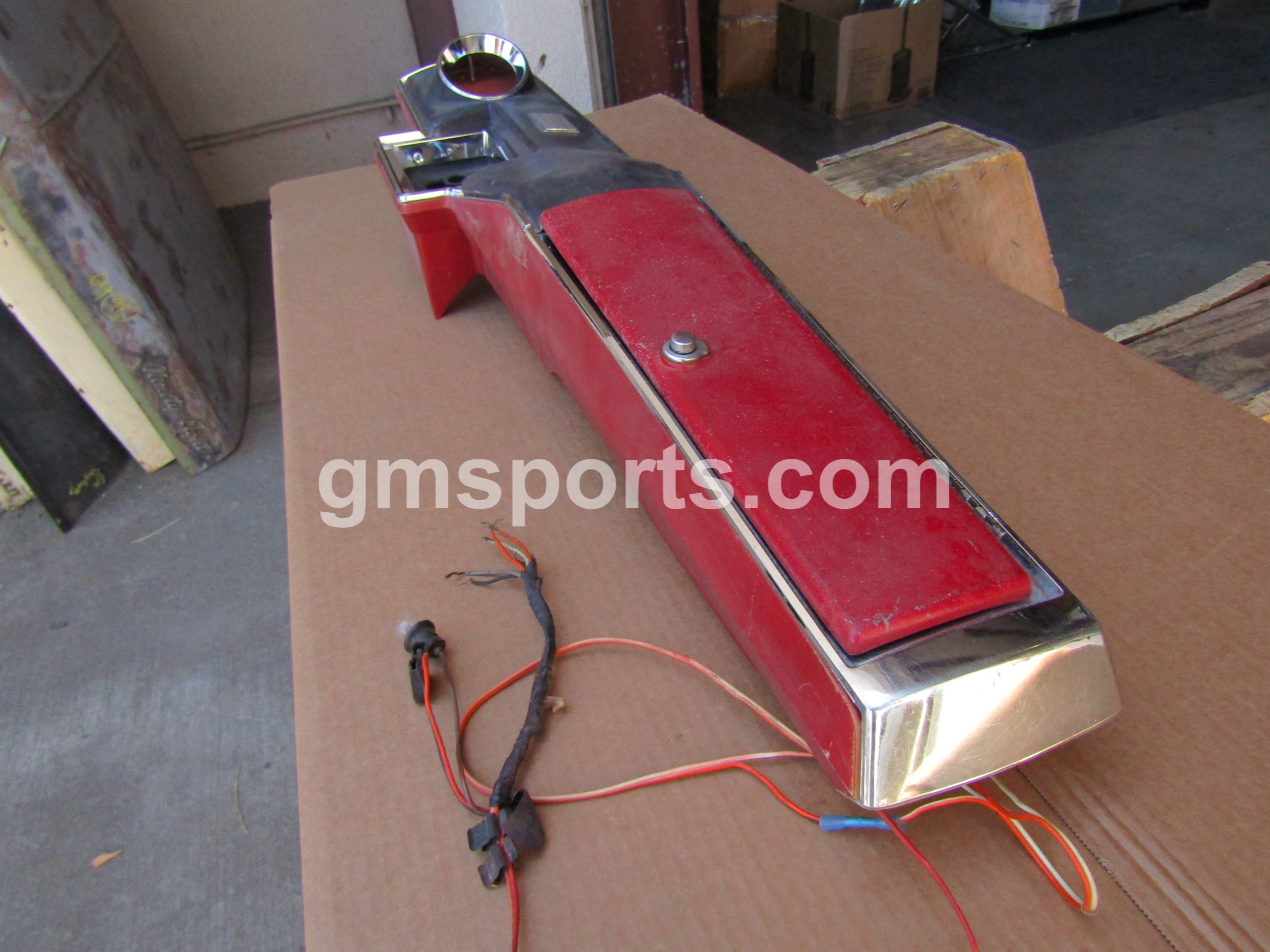 1966, 1967, Chevrolet, Chevelle, El Camino,el, camino, Factory, 4, Speed, Center, Console, Original, GM, OEM,